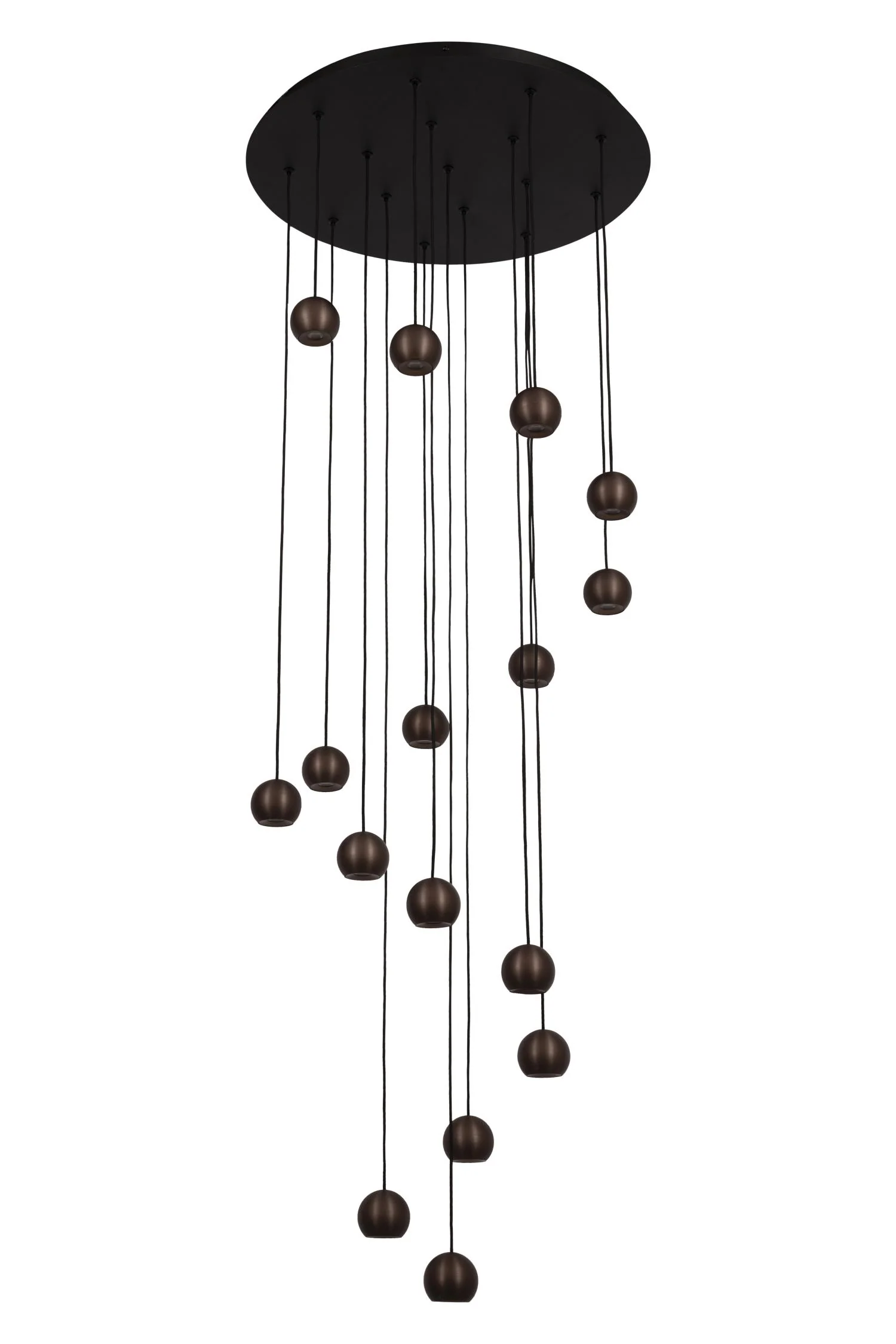 Lucide Premium MONTANA Hanglamp - Koffie - Image 3