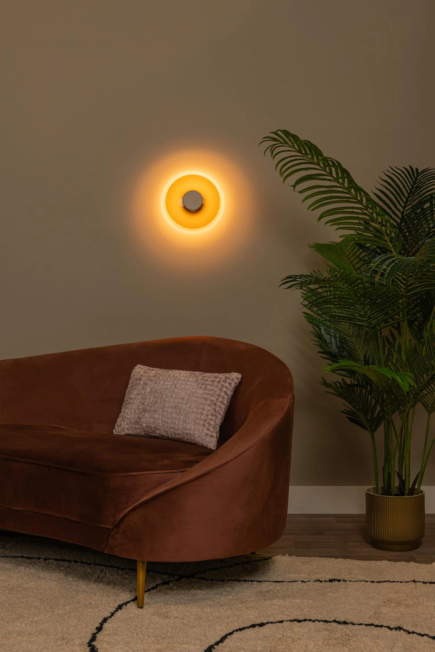 Lucide Premium SANTIAGO Wandlamp - Amber - Image 4