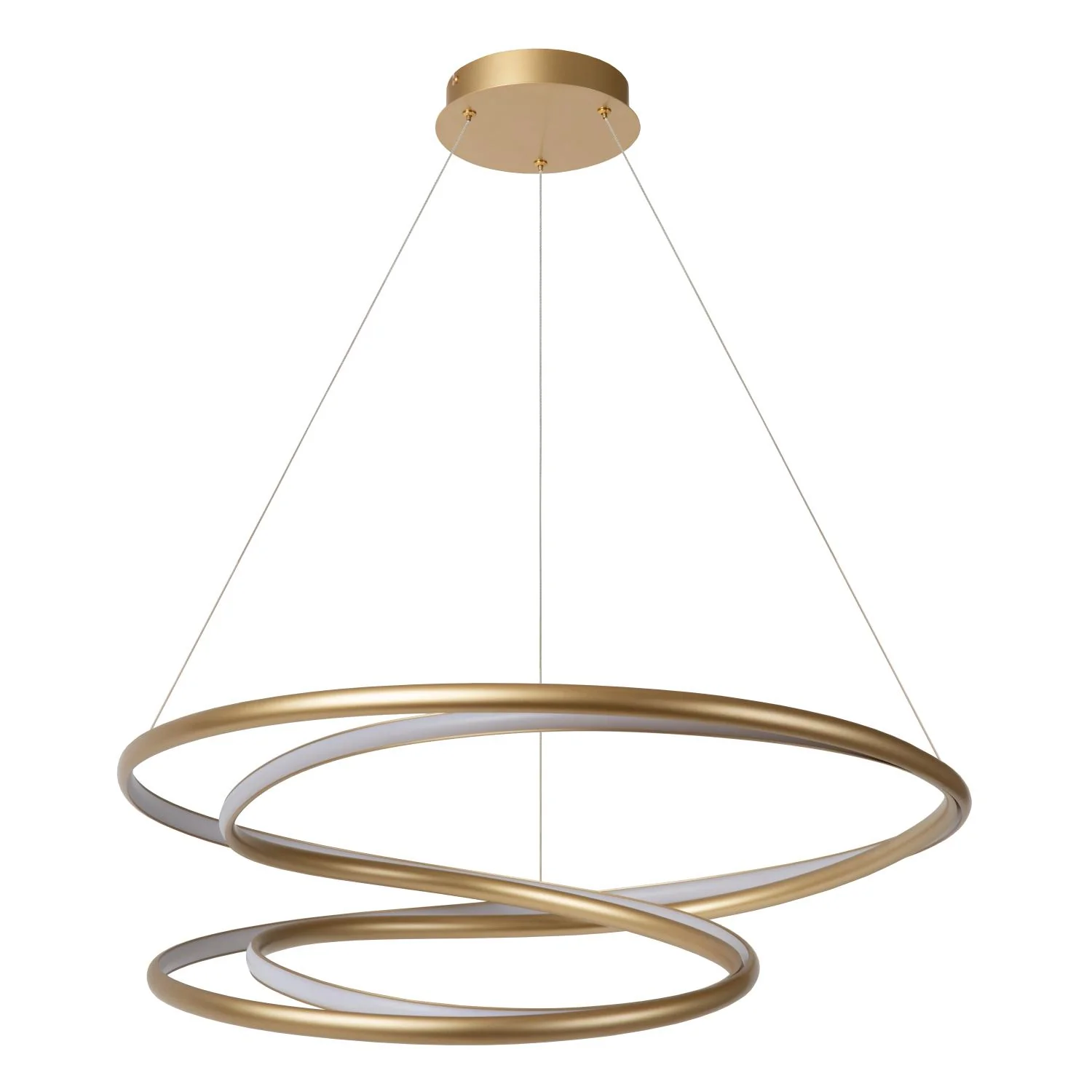 Lucide Premium SARDANA Hanglamp - Mat Goud | Messing - Image 3
