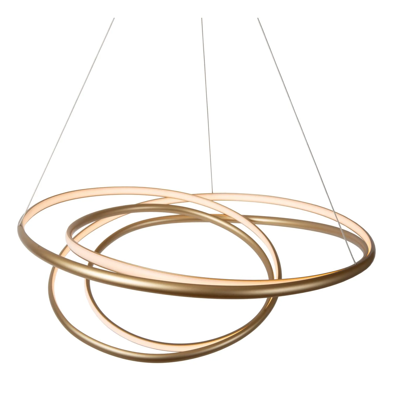 Lucide Premium SARDANA Hanglamp - Mat Goud | Messing - Image 7