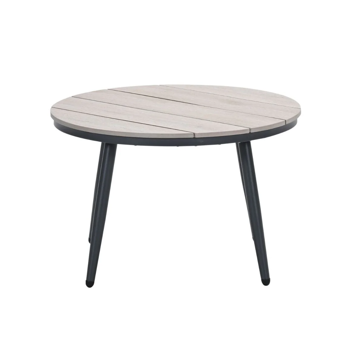 Margriet loungetafel rond- Ø70xH45 cm - carbon black - Image 4