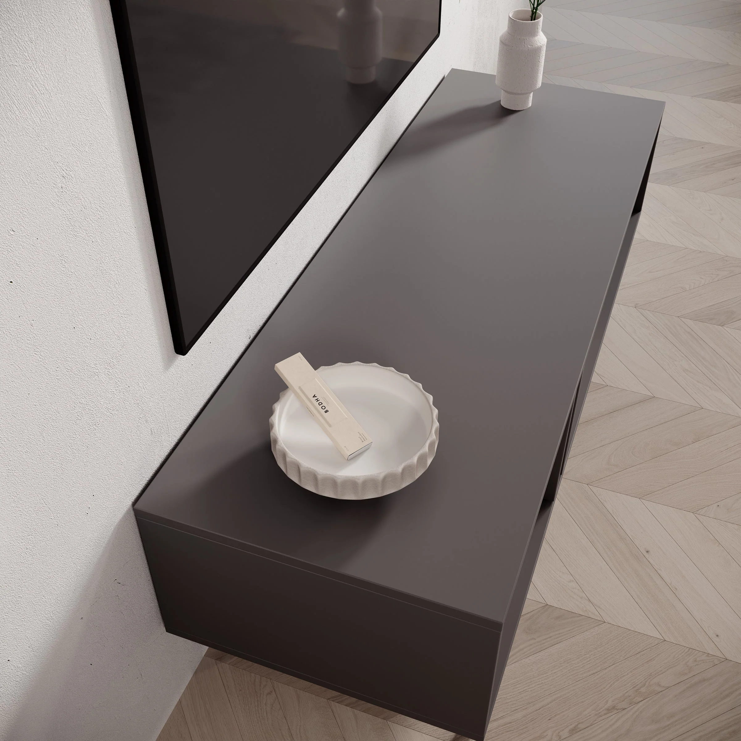 Meubella - Antigo - TV-Meubel - Beige|Antraciet - 123 cm - Image 6