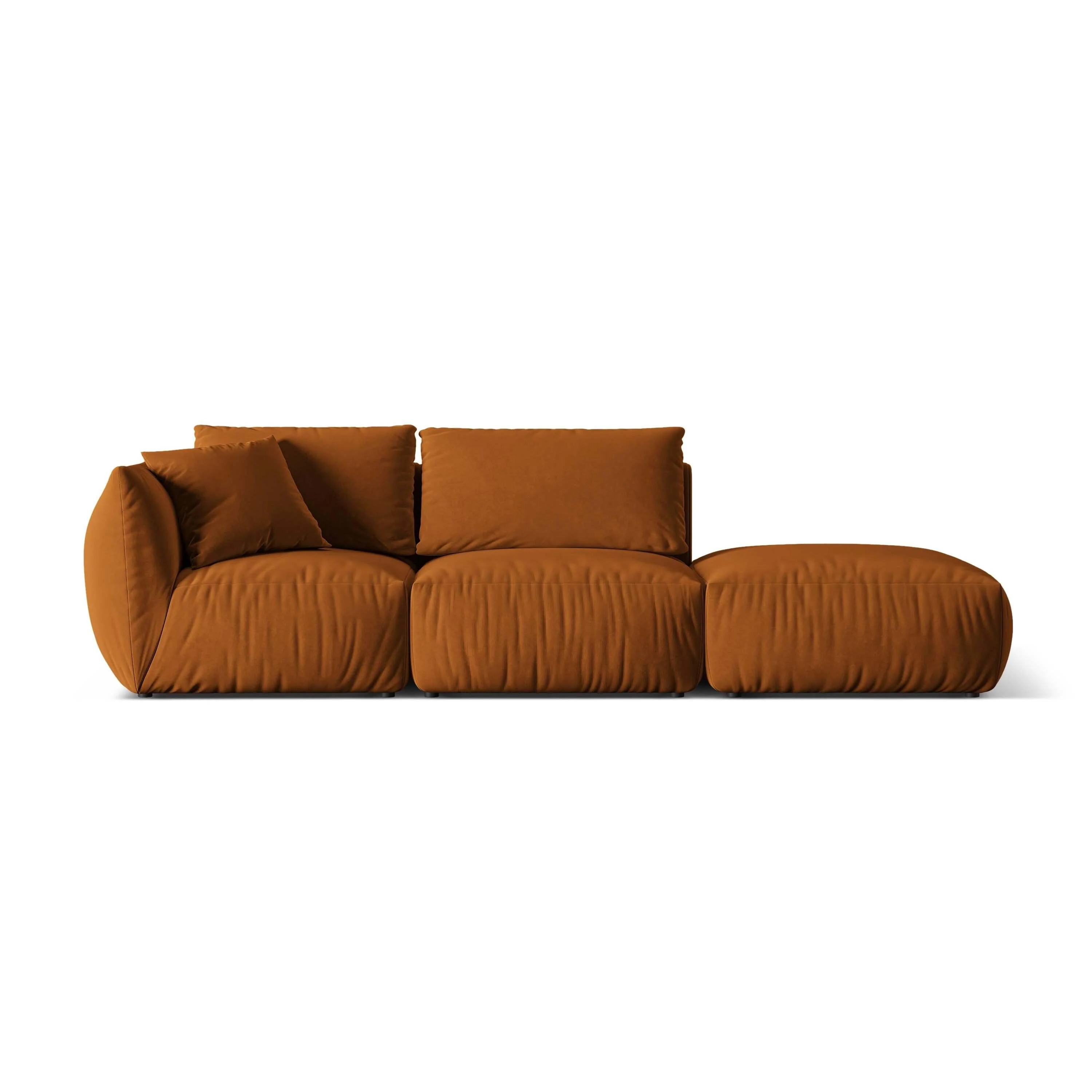 Micadoni Hoekbank Chris 3-zits links velvet