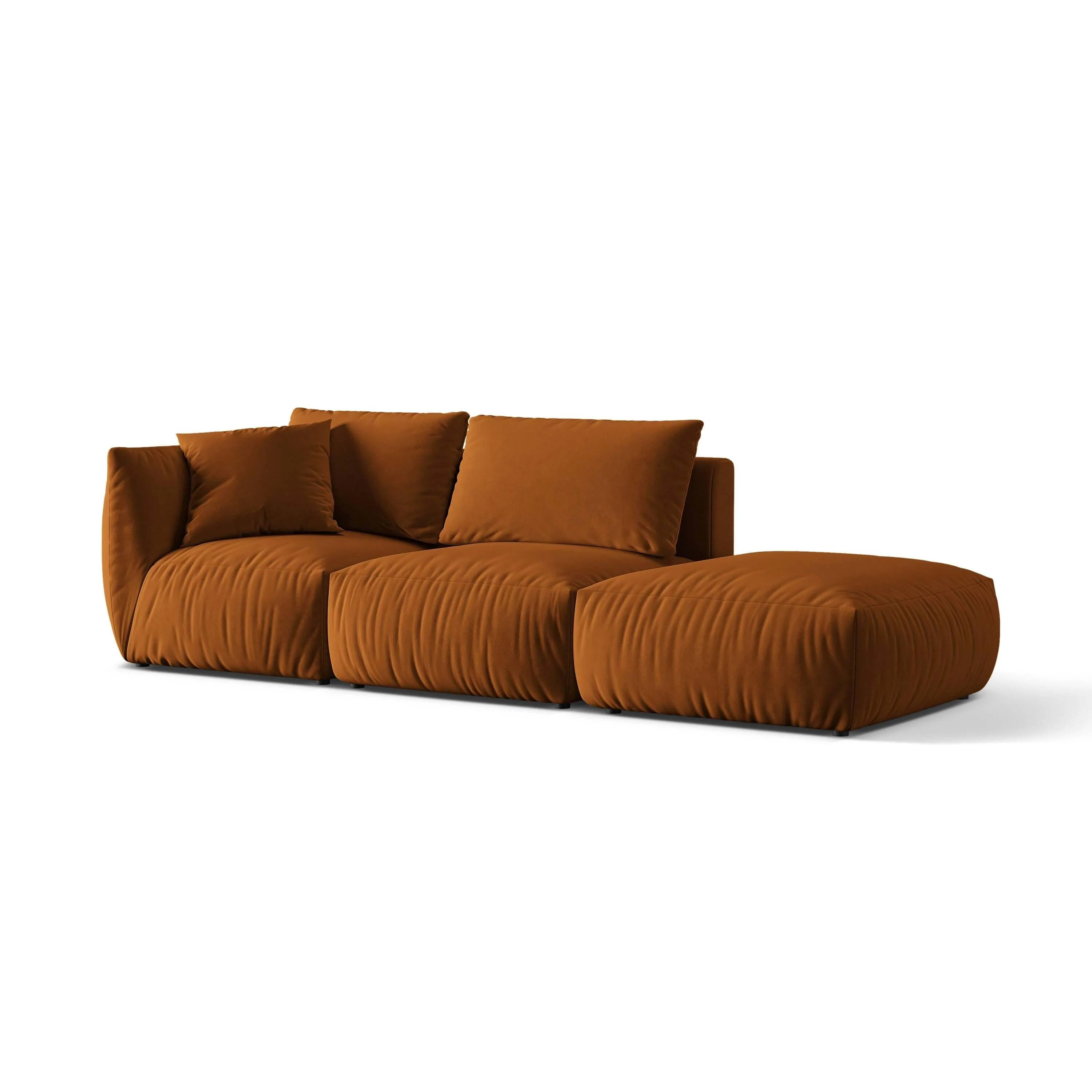 Micadoni Hoekbank Chris 3-zits links velvet - Image 3