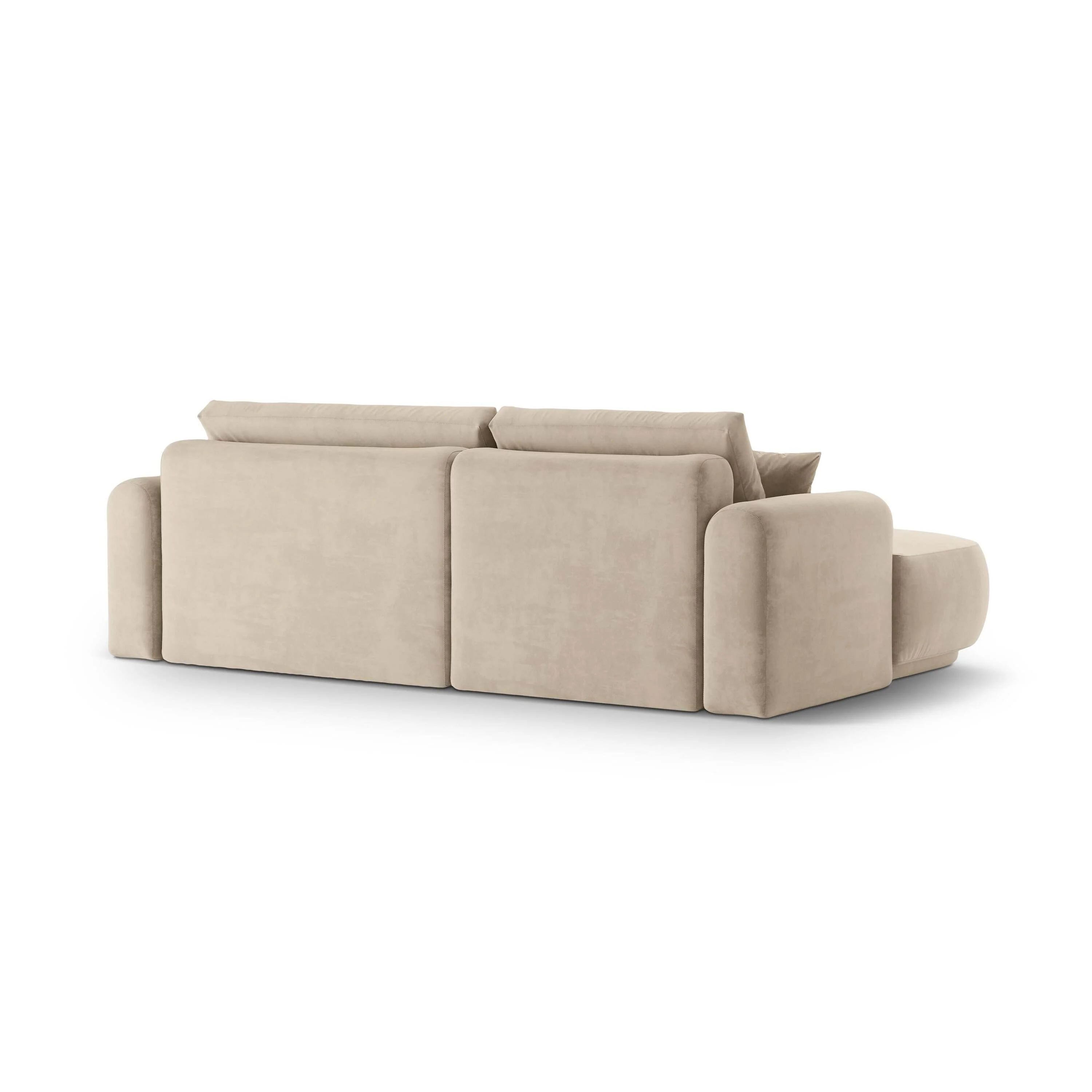 Micadoni Hoekslaapbank links met opbergvak Ella velvet - Image 3