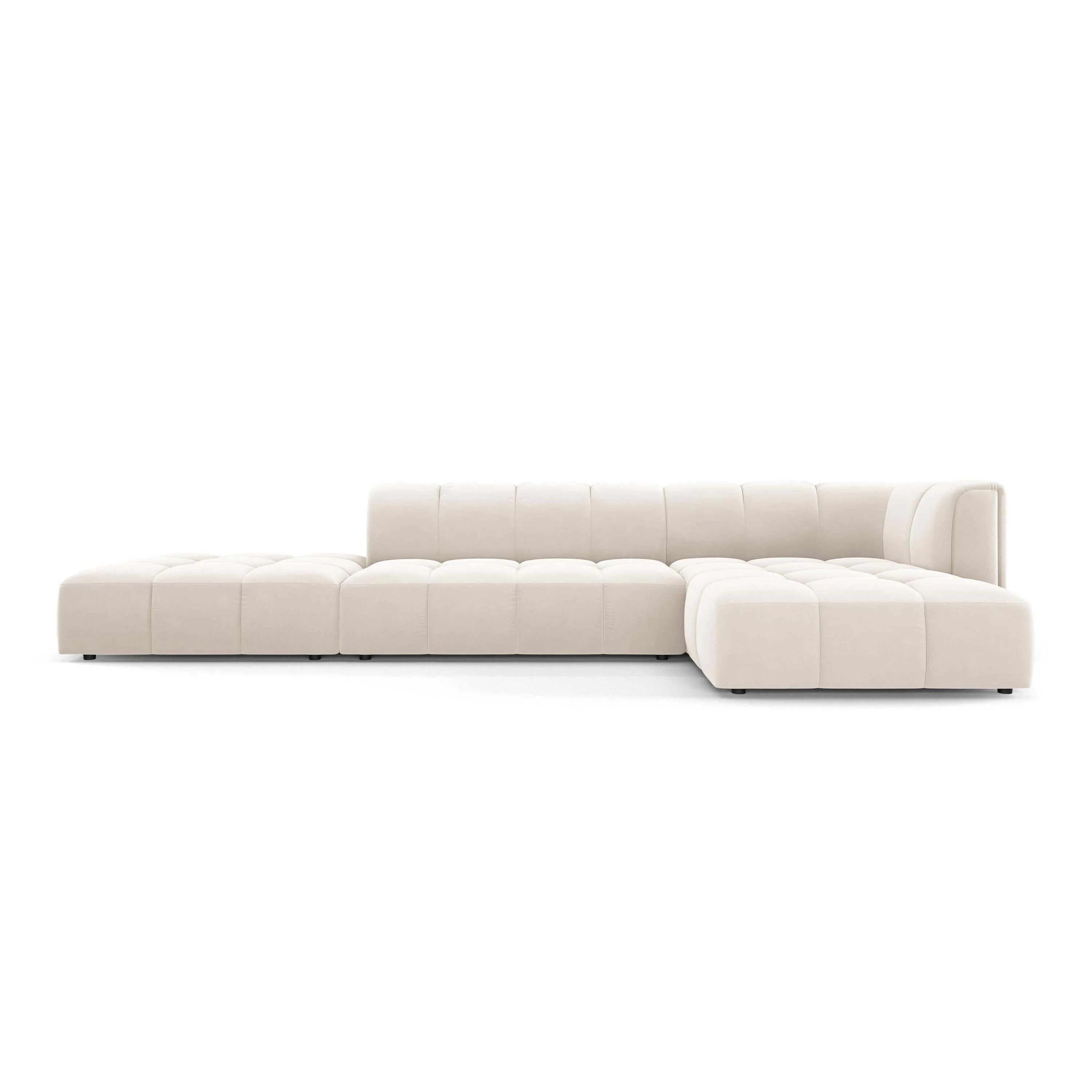 Milo Casa Hoekbank Francesca velvet rechts 5-zits