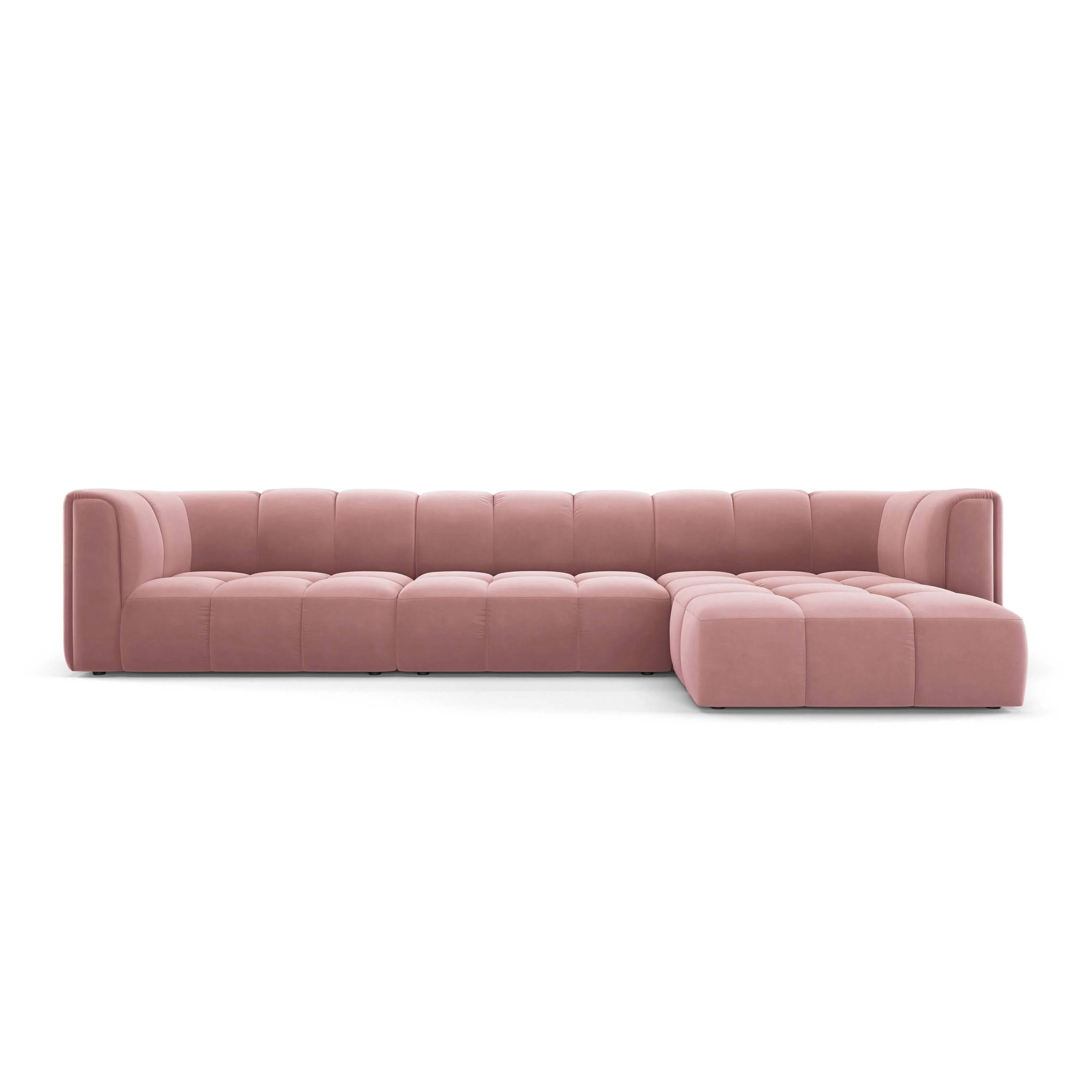 Milo Casa Hoekbank Francesca velvet rechts 5-zits