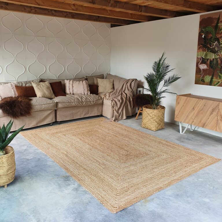 Mrcarpet Jute Vloerkleed Rechthoek naturel 200 x 290cm - Image 8