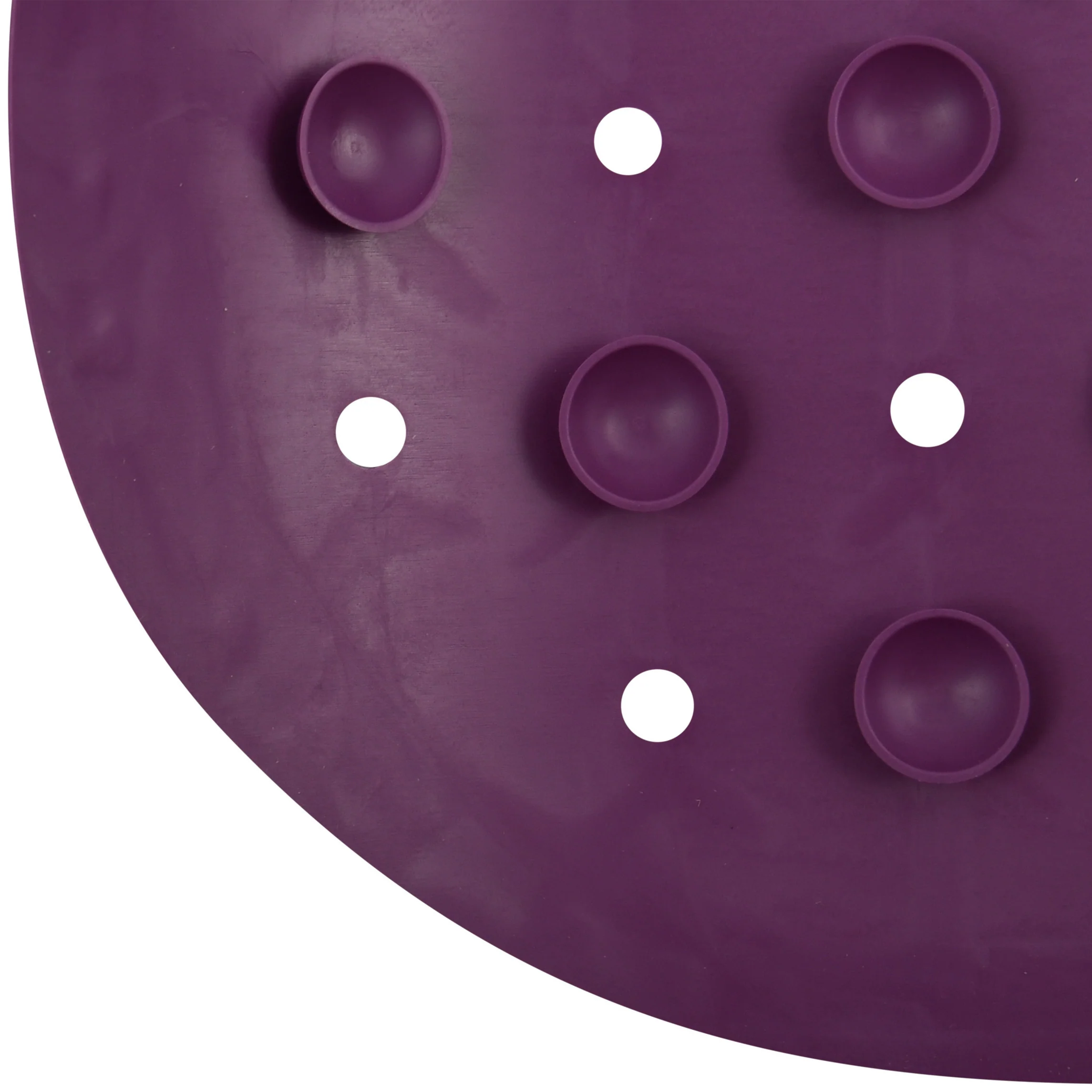 MSV Douche|bad anti-slip mat badkamer - rubber - paars - 36 x 76 cm - Image 2