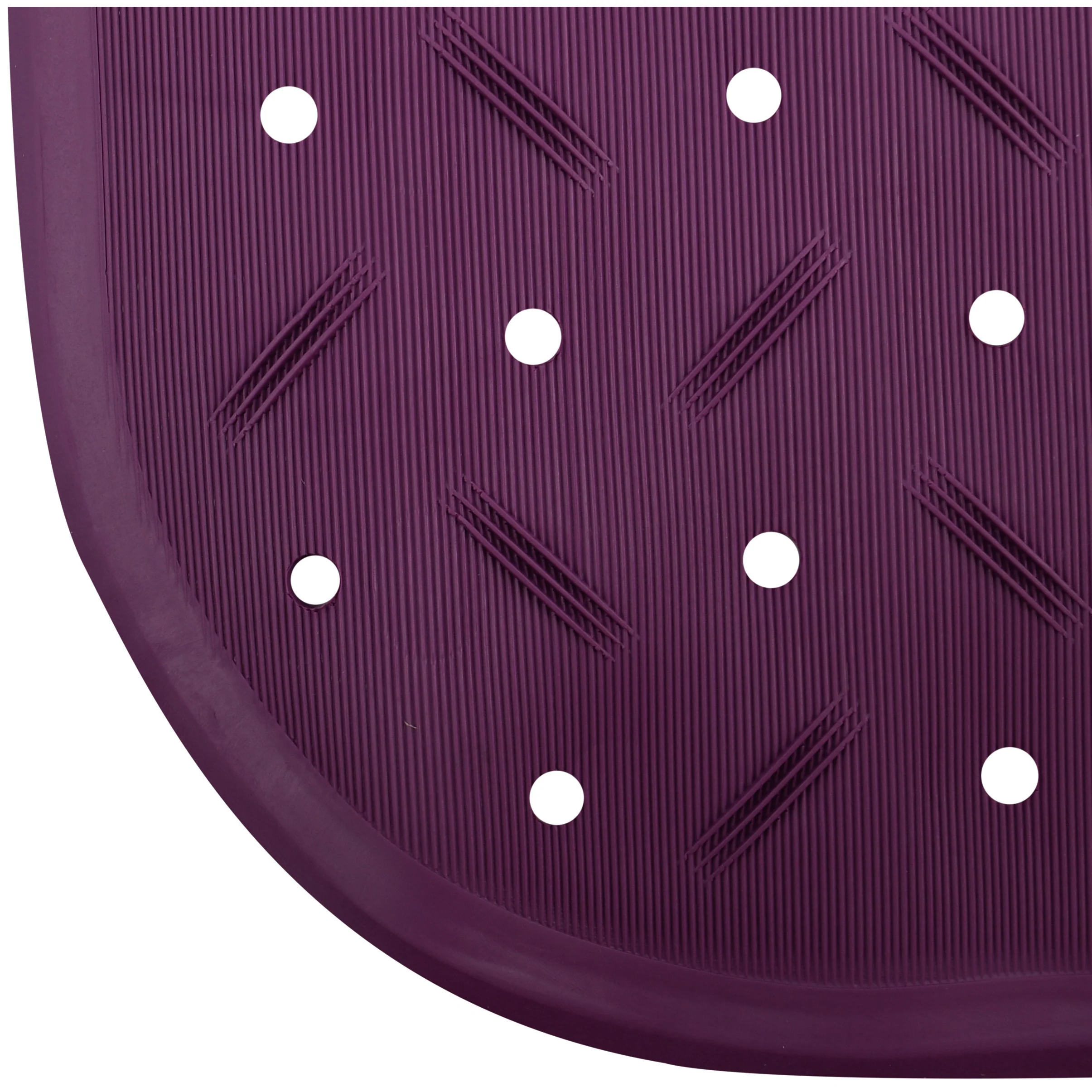 MSV Douche|bad anti-slip mat badkamer - rubber - paars - 36 x 76 cm - Image 3