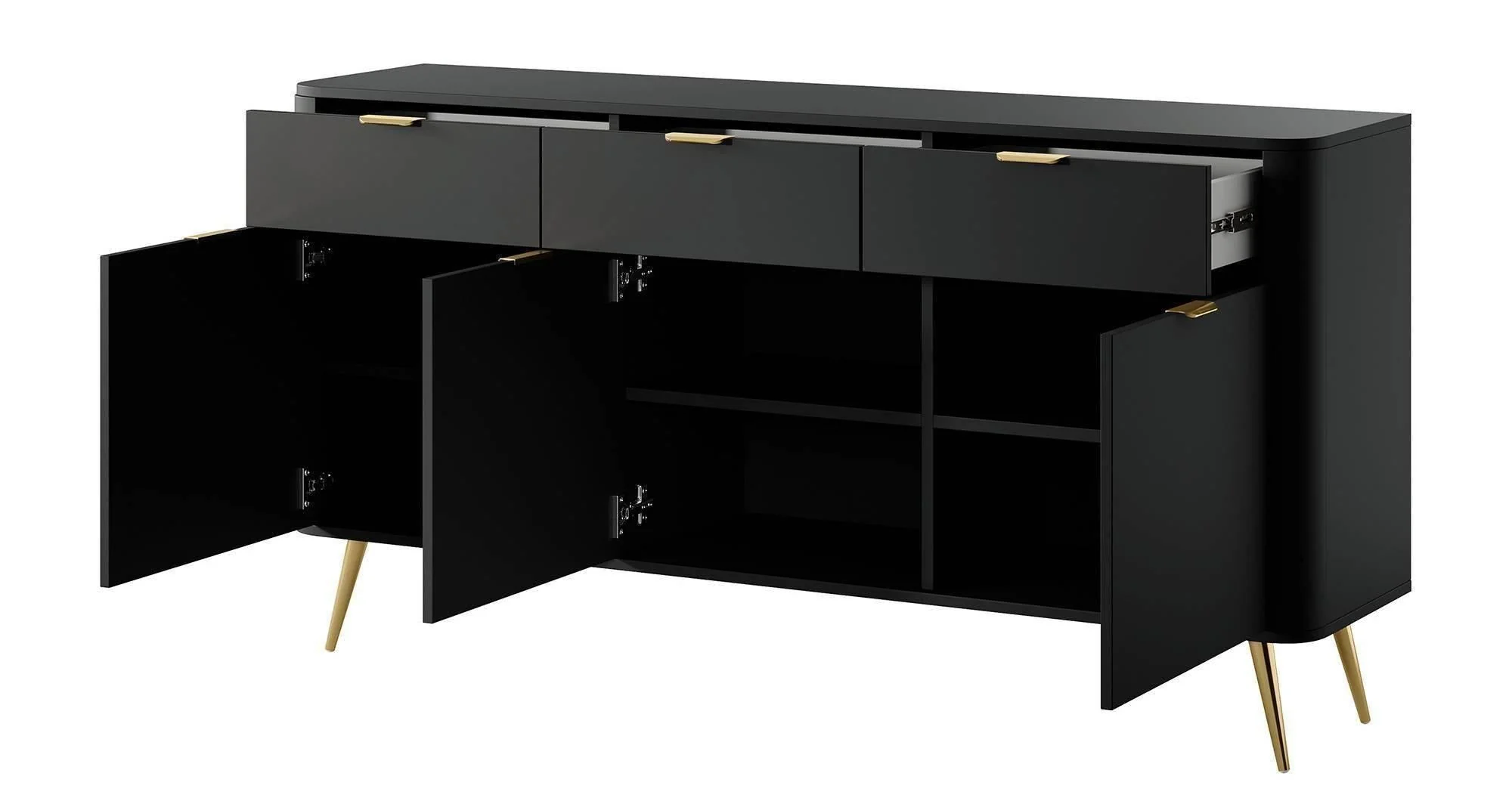 NADUVI Collection Dressoir Olivia 3 deurs 3 lades - Image 5