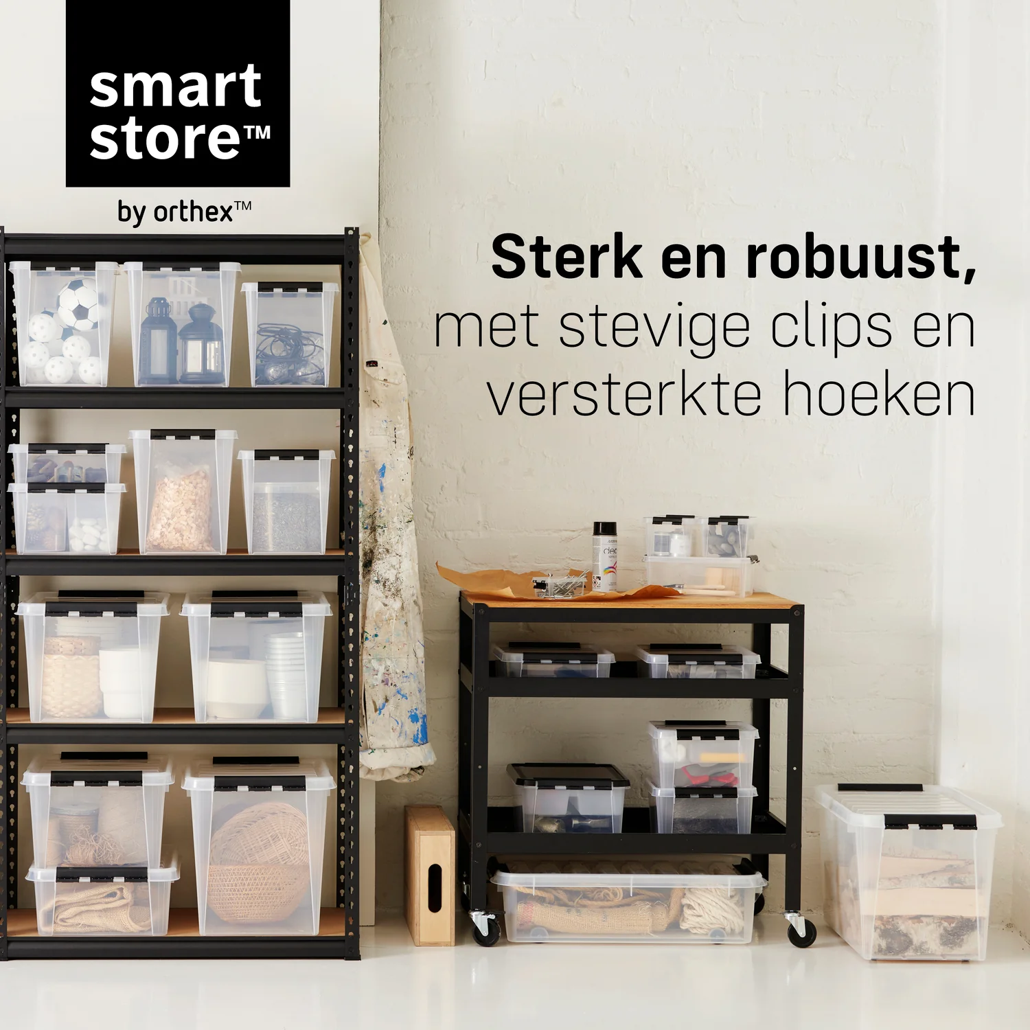 Orthex - Opbergbak onder bed   | SmartStore 31 liter (40 x 72 x 19 cm) - Image 8