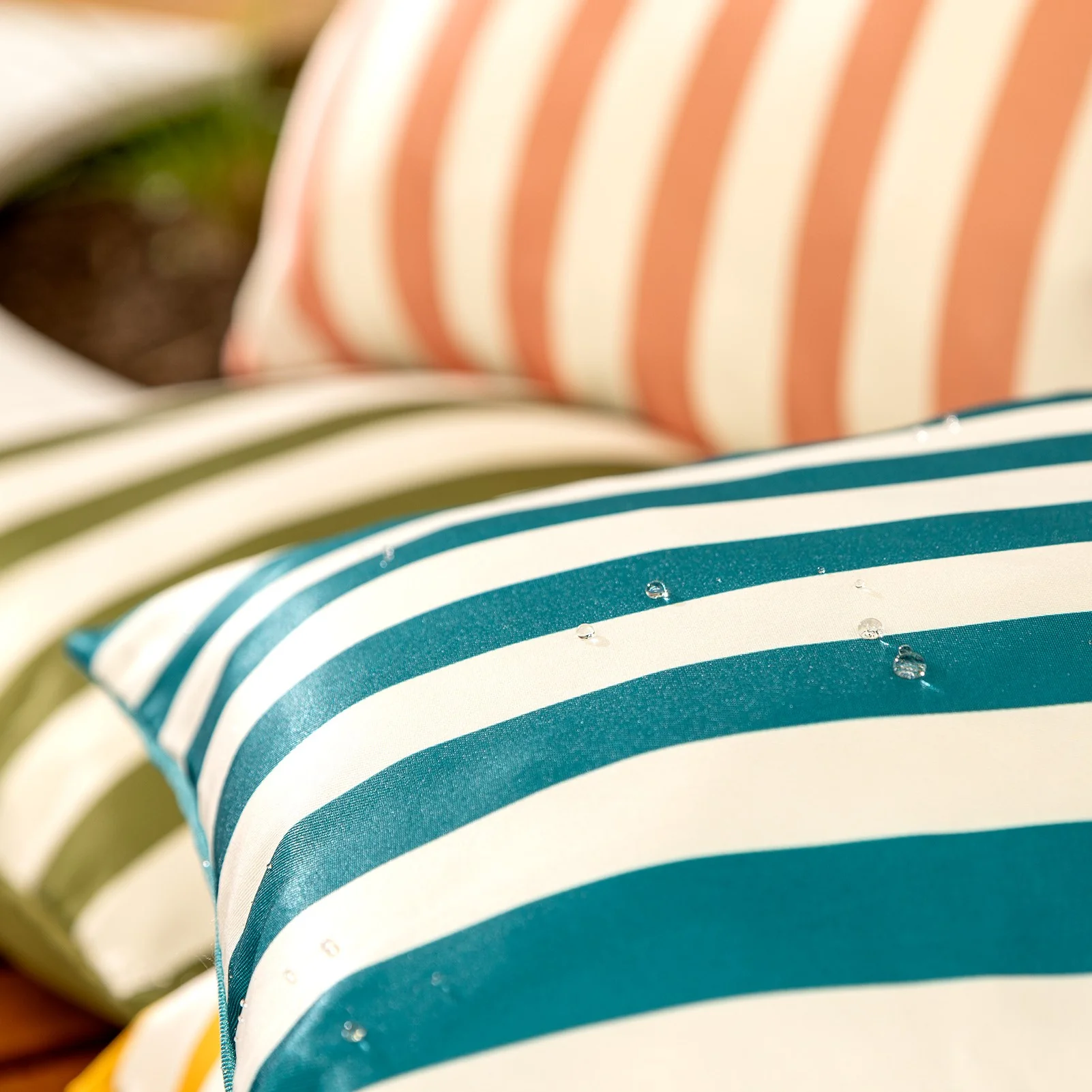 Outdoor Kussenhoes 30x50 cm groen Effen kleur - Image 4