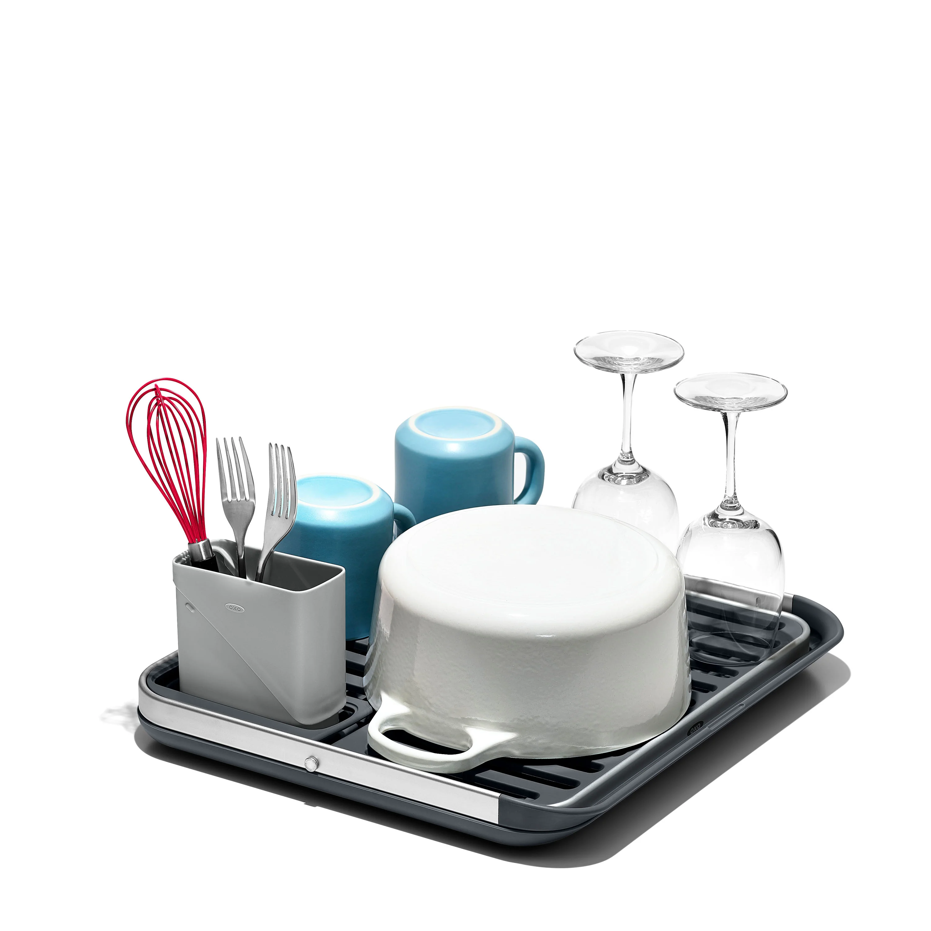 OXO Good Grips afdruiprek - inclusief bestekbakje - Image 5