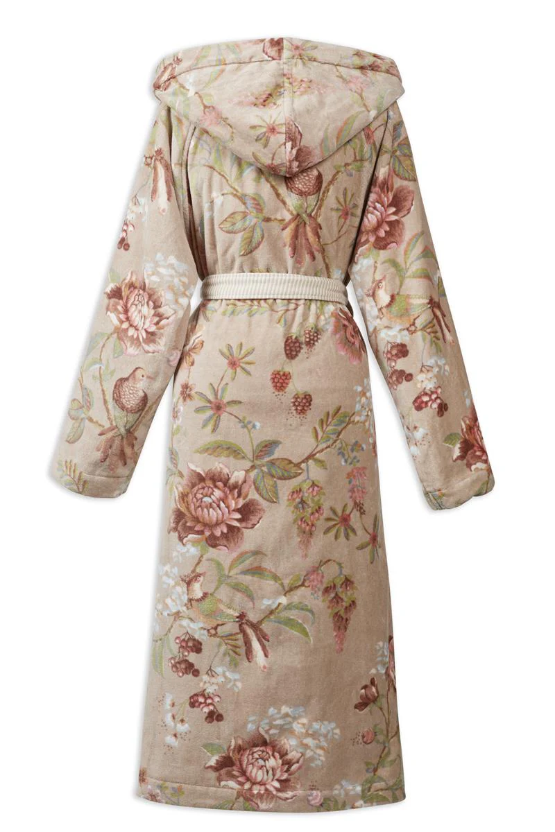Pip Studio Secret Garden Badjas - Khaki - XS - Image 2