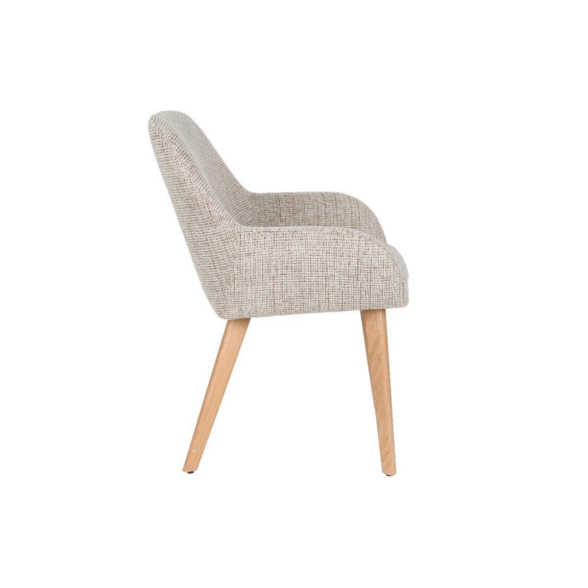 Puur - Callie eetkamerstoel poot hout - bruin - Image 6