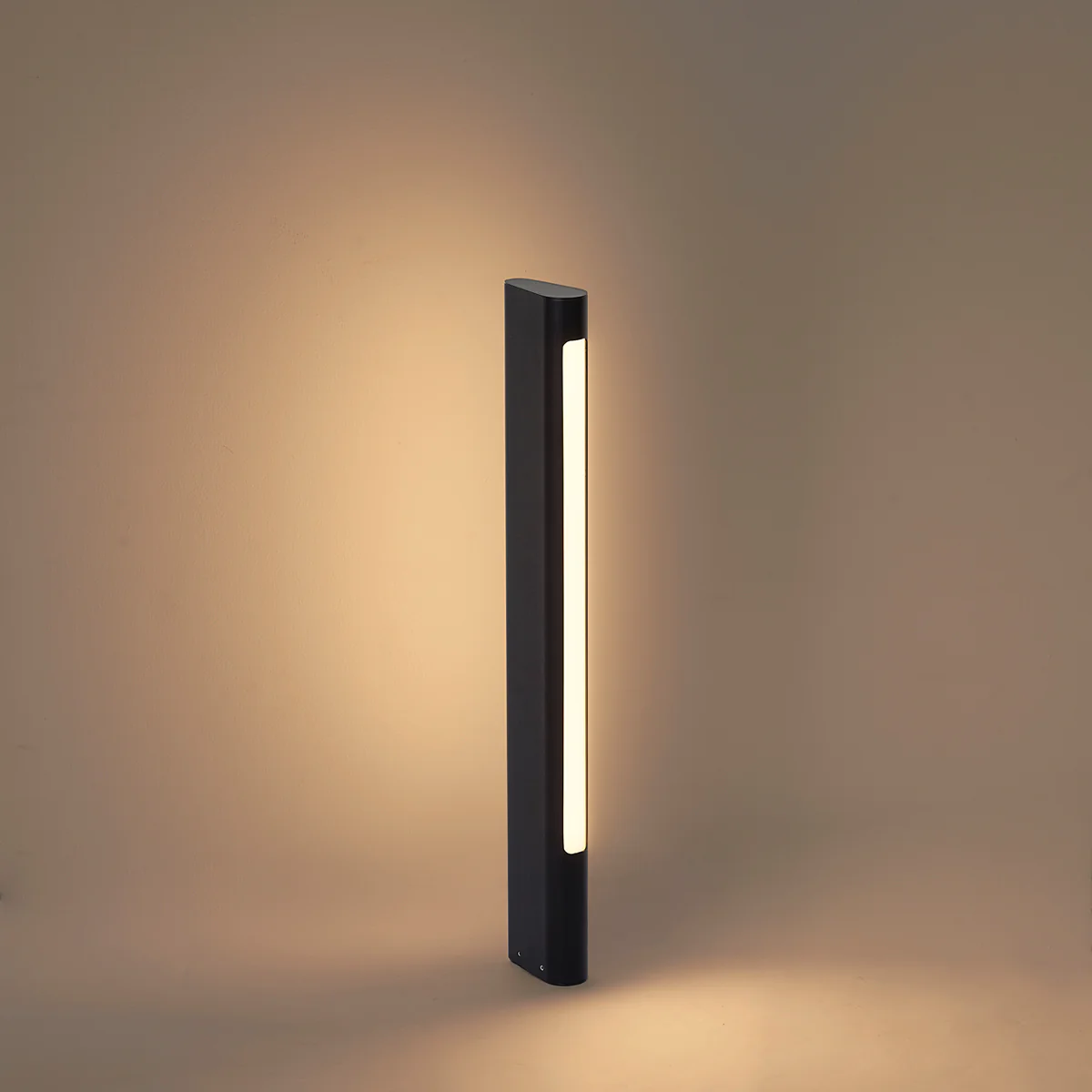 QAZQA Buitenlamp zwart 60cm incl. LED IP65 - Brooklyn - Image 8