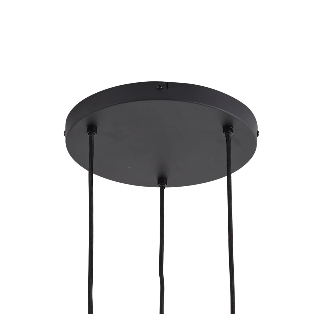 QAZQA Design hanglamp zwart met smoke glas 3-lichts - Ana - Image 9