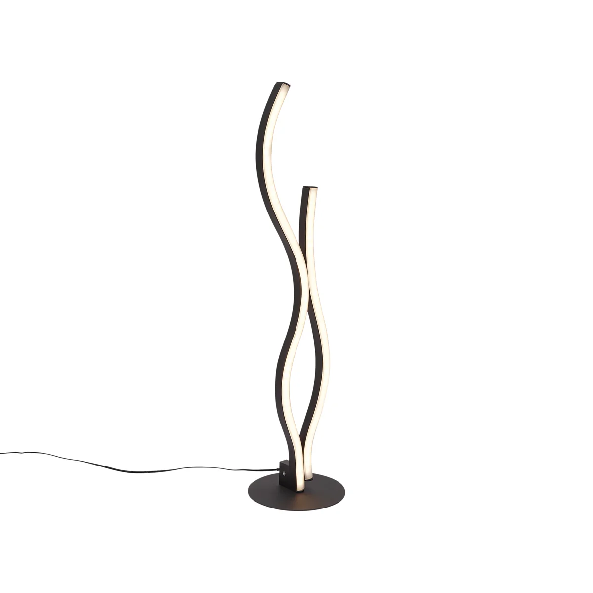 QAZQA Design tafellamp zwart incl. LED dimbaar - Ying - Image 4