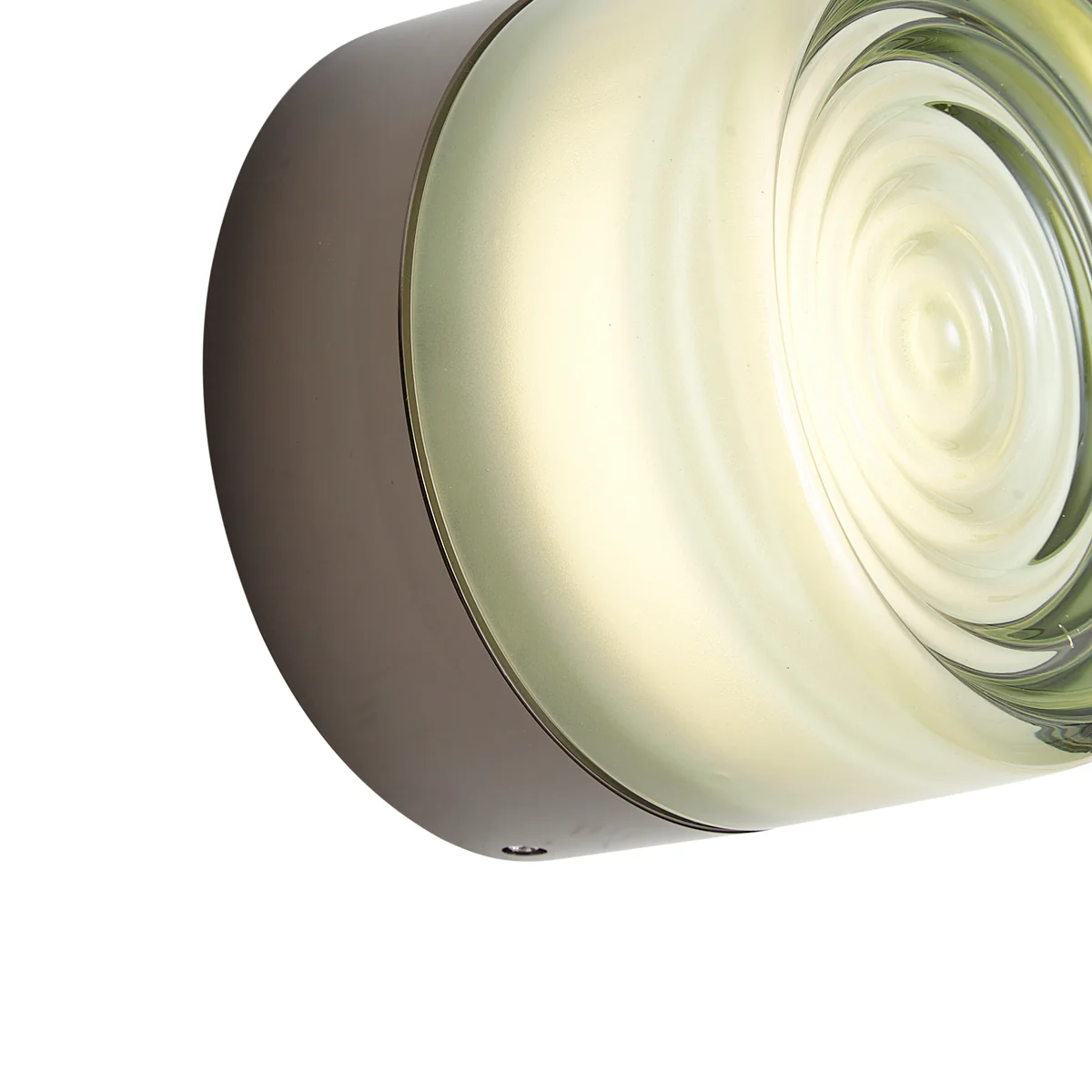 QAZQA Design wandlamp zwart met licht groen glas IP44 - Michele - Image 6