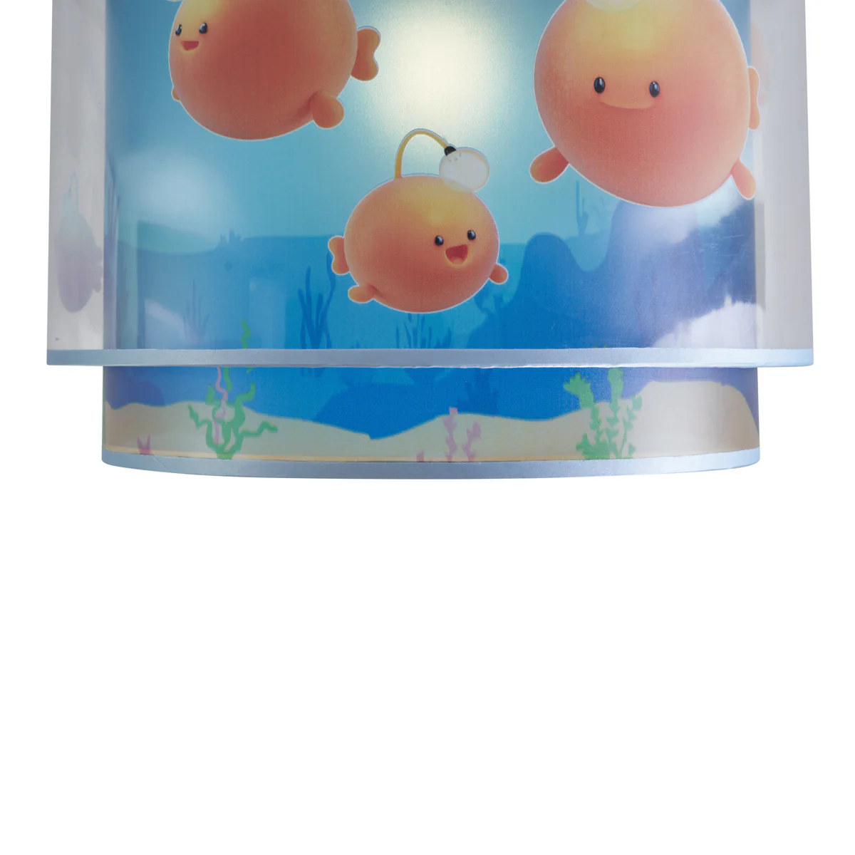 QAZQA Kinder plafondlamp blauw met bulby - Harrie meets Bulby - Image 3