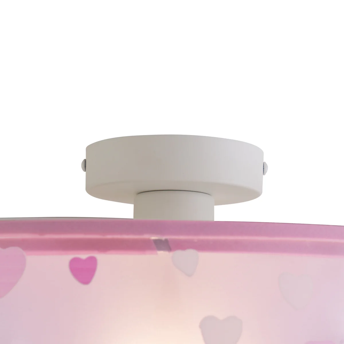 QAZQA Kinder plafondlamp roze met hartjes - Harrie in Love - Image 5