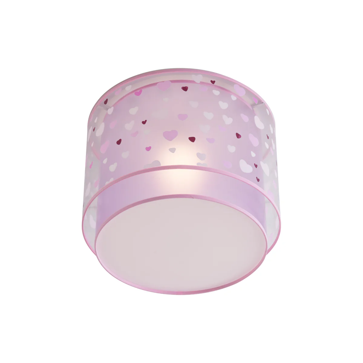 QAZQA Kinder plafondlamp roze met hartjes - Harrie in Love - Image 7