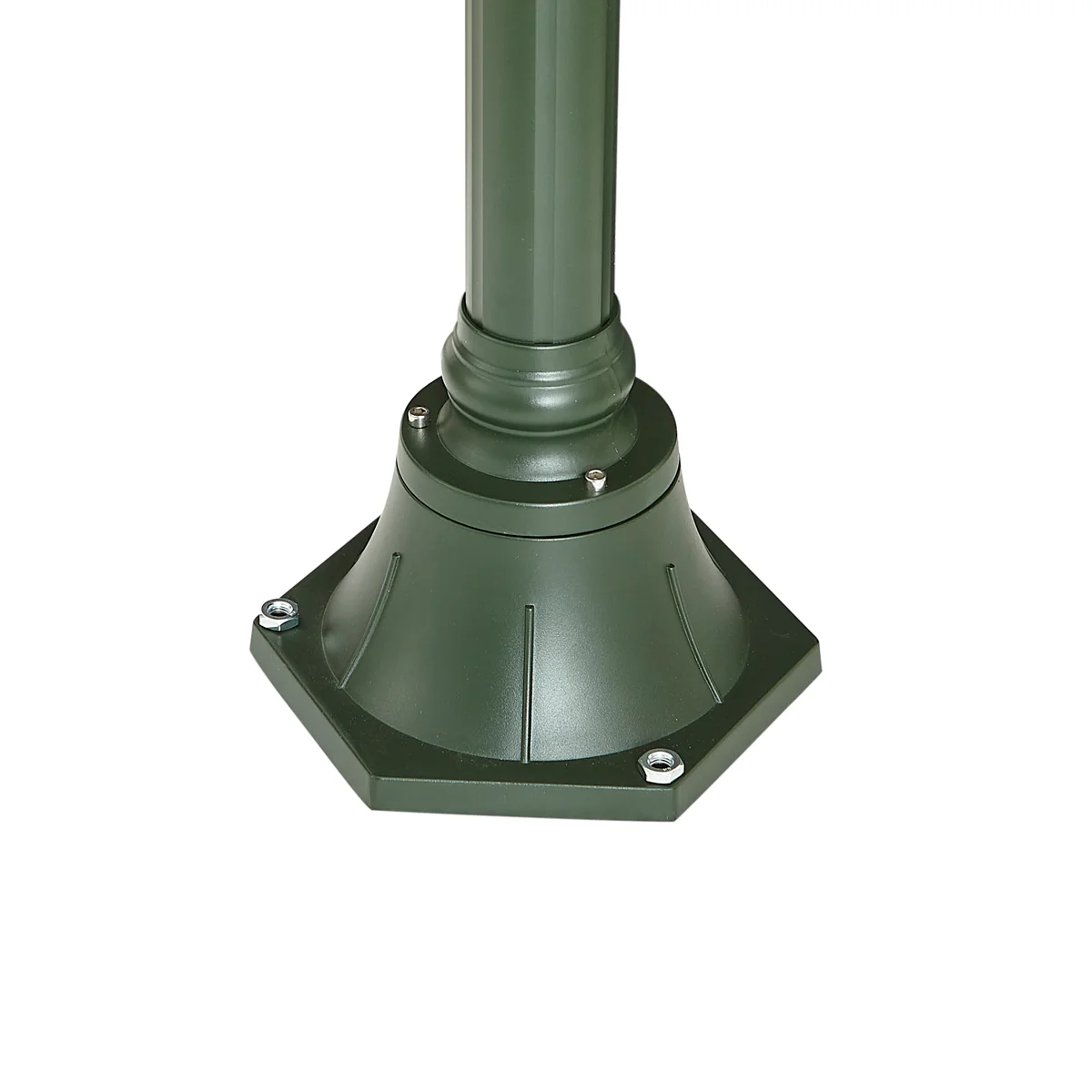 QAZQA Klassieke buiten lantaarn donker groen 235cm 2-lichts IP44 - - Image 8