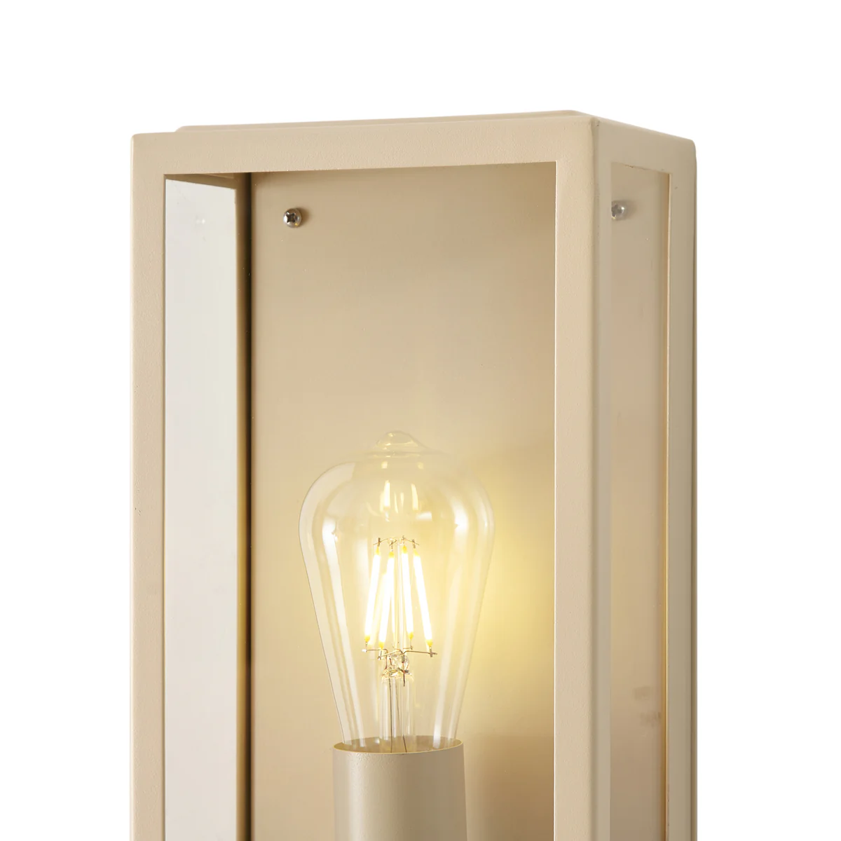 QAZQA Klassieke buiten wandlantaarn beige IP44 - Rotterdam - Image 3
