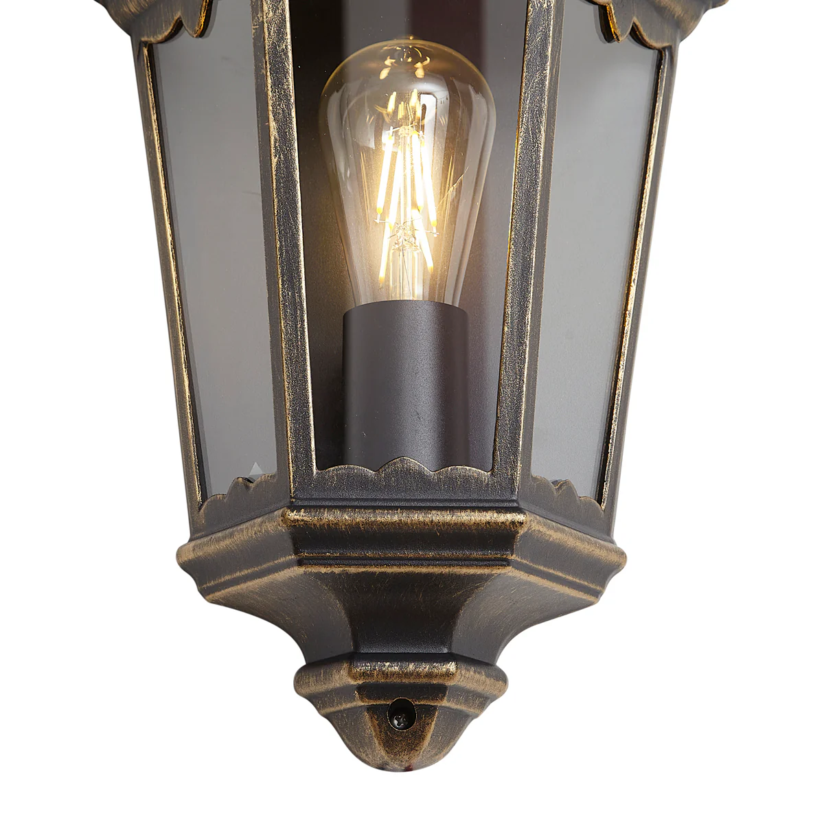 QAZQA Klassieke buiten wandlantaarn goud IP44 - Havana half - Image 5