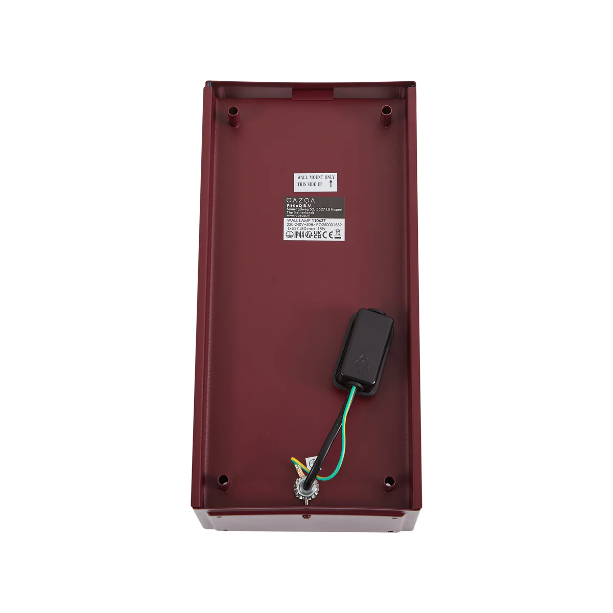 QAZQA Klassieke buiten wandlantaarn rood IP44 - Rotterdam - Image 10