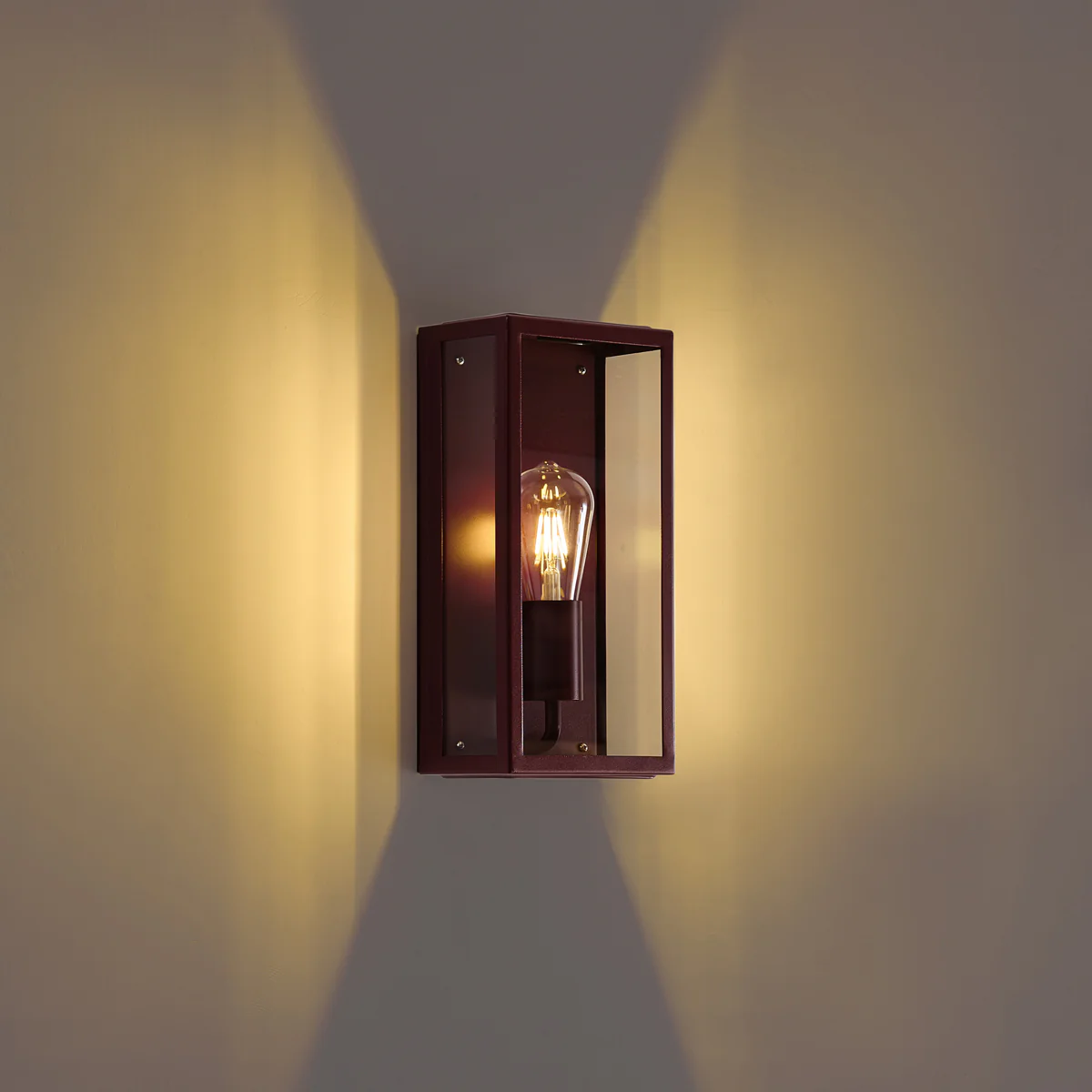 QAZQA Klassieke buiten wandlantaarn rood IP44 - Rotterdam - Image 11