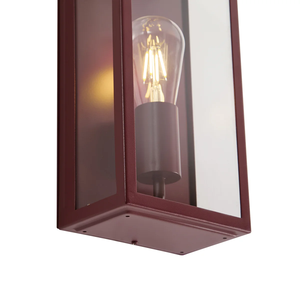 QAZQA Klassieke buiten wandlantaarn rood IP44 - Rotterdam - Image 7
