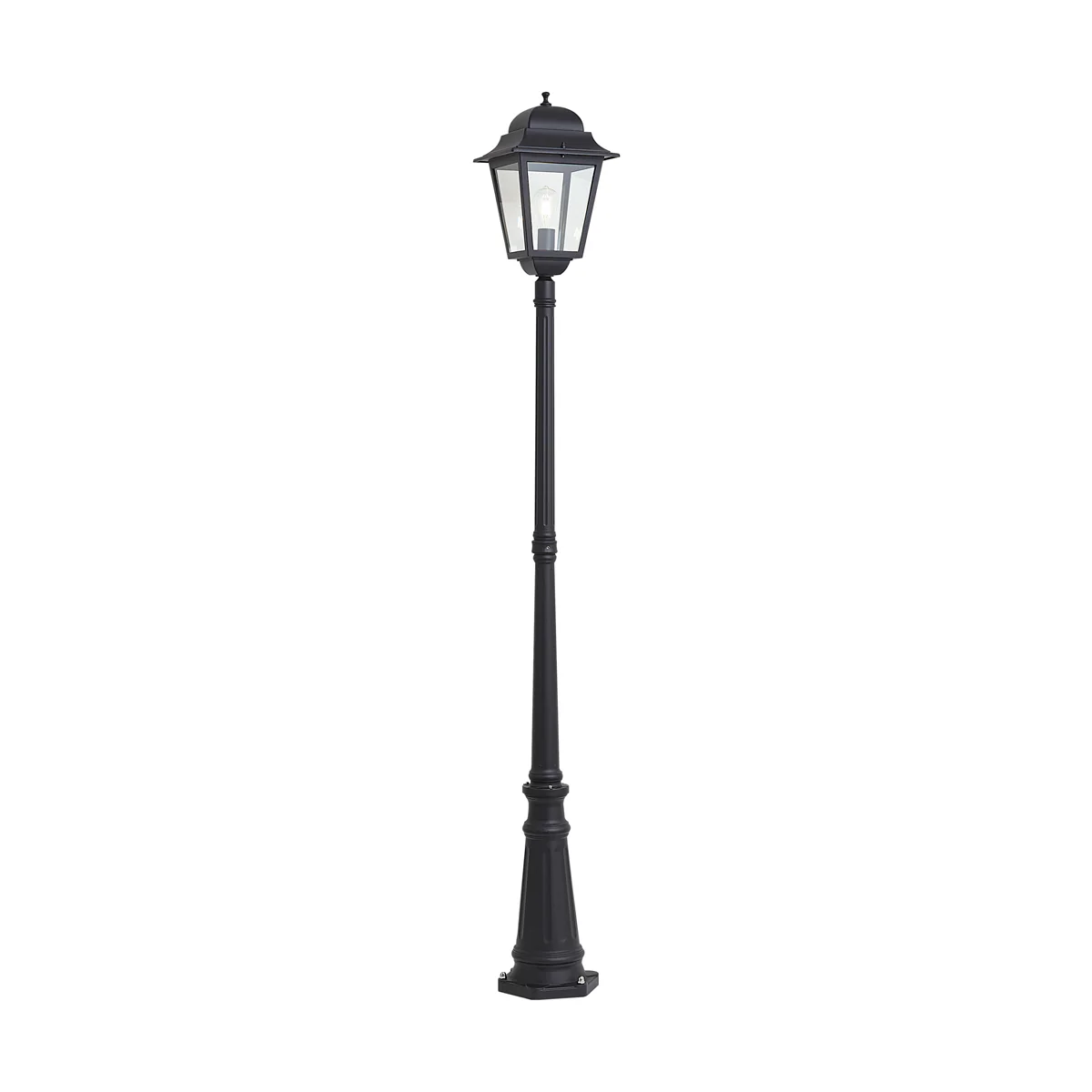 QAZQA Klassieke buitenlantaarn zwart 220cm IP44 - Big - Image 8