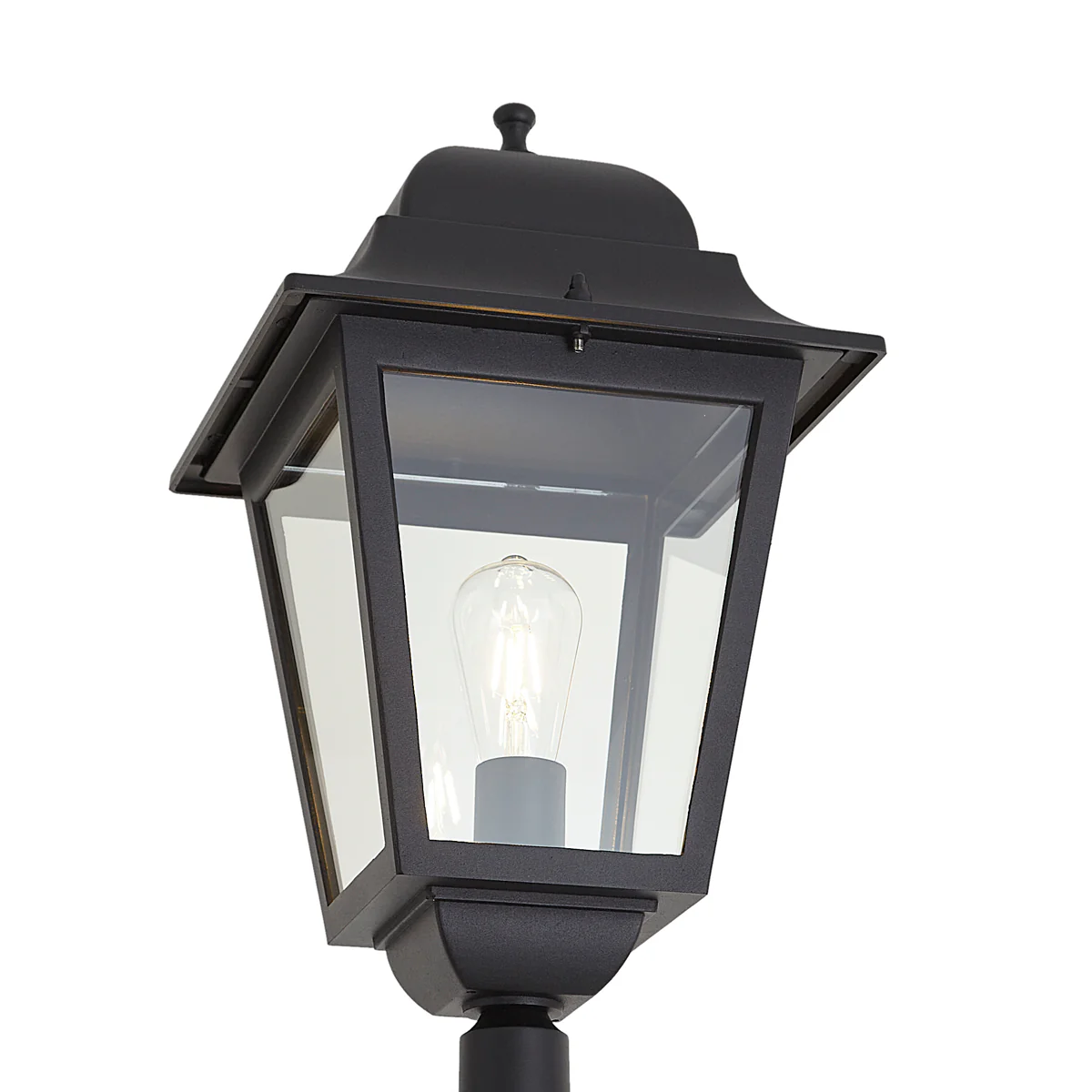 QAZQA Klassieke buitenlantaarn zwart 220cm IP44 - Big - Image 9
