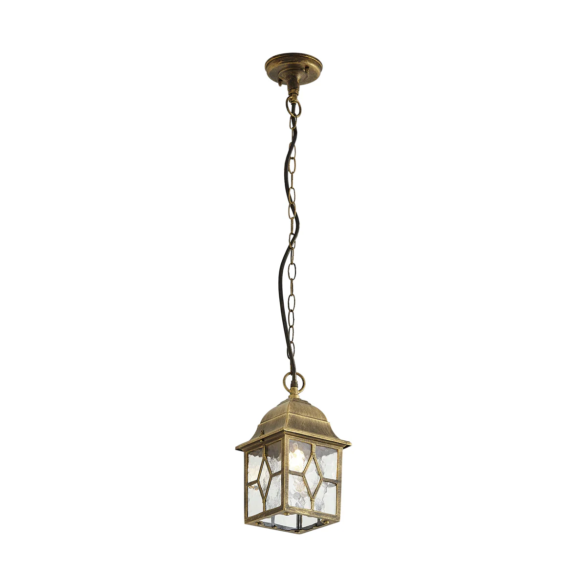 QAZQA Klassieke hanglamp antiek goud IP23 - London - Image 7