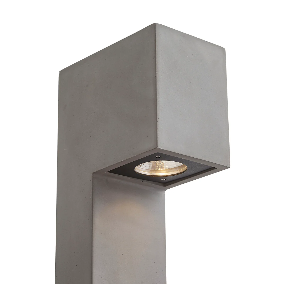 QAZQA Modern buiten paaltje grijs 65cm IP44 - Pompei - Image 3