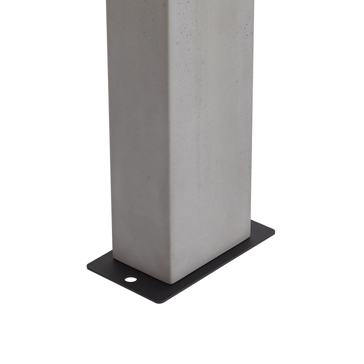 QAZQA Modern buiten paaltje grijs 65cm IP44 - Pompei - Image 5