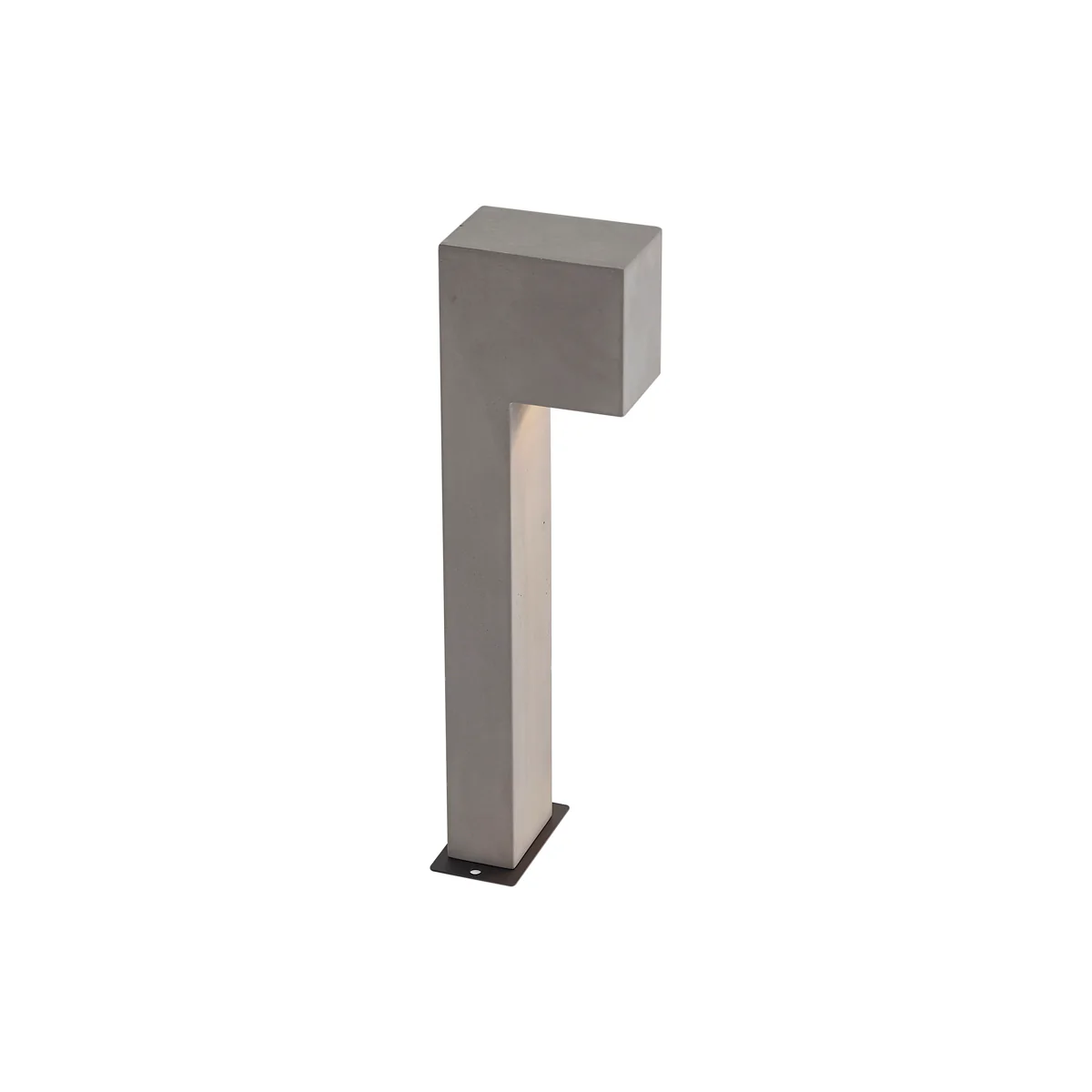 QAZQA Modern buiten paaltje grijs 65cm IP44 - Pompei - Image 6