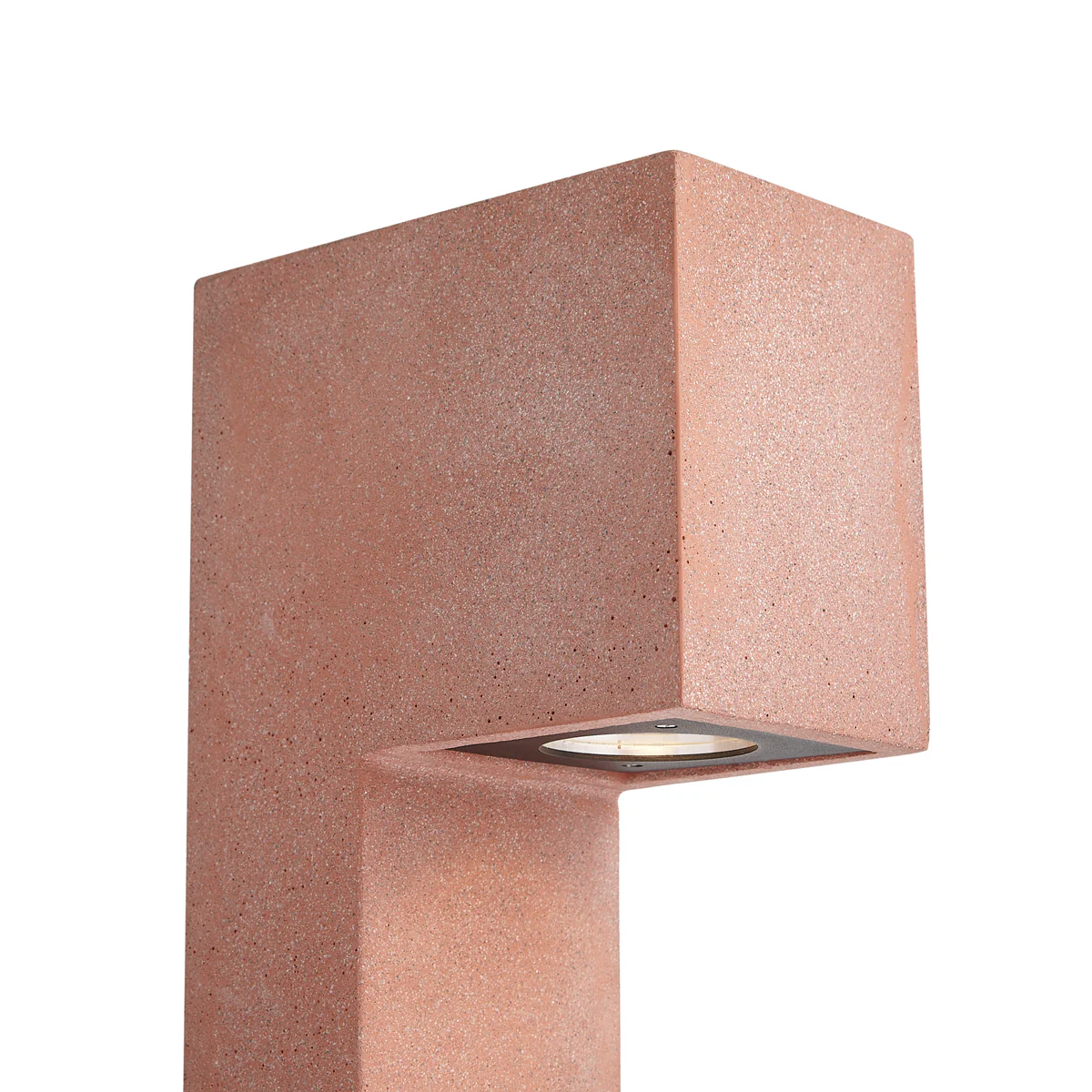 QAZQA Modern buiten paaltje terracotta 35cm IP44 - Pompei - Image 3