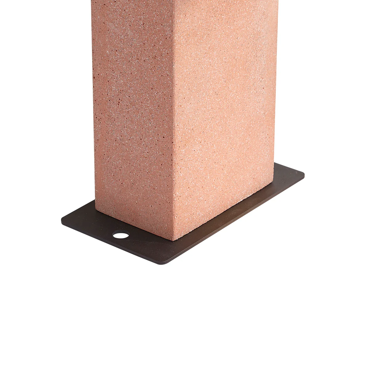 QAZQA Modern buiten paaltje terracotta 35cm IP44 - Pompei - Image 5