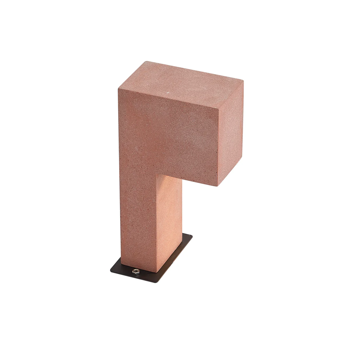 QAZQA Modern buiten paaltje terracotta 35cm IP44 - Pompei - Image 6