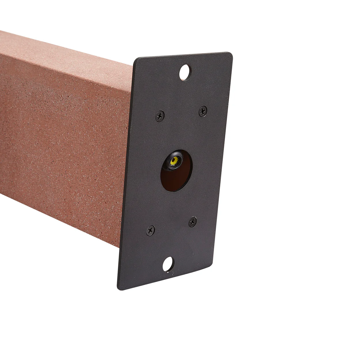 QAZQA Modern buiten paaltje terracotta 35cm IP44 - Pompei - Image 8