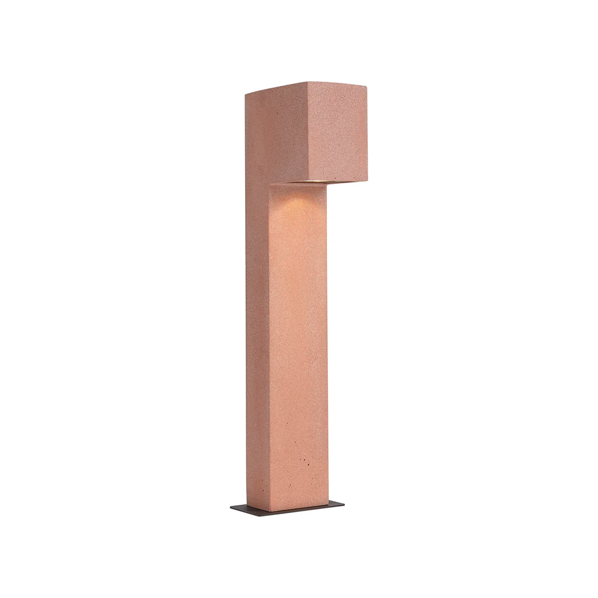 QAZQA Modern buiten paaltje terracotta 65cm IP44 - Pompei - Image 2