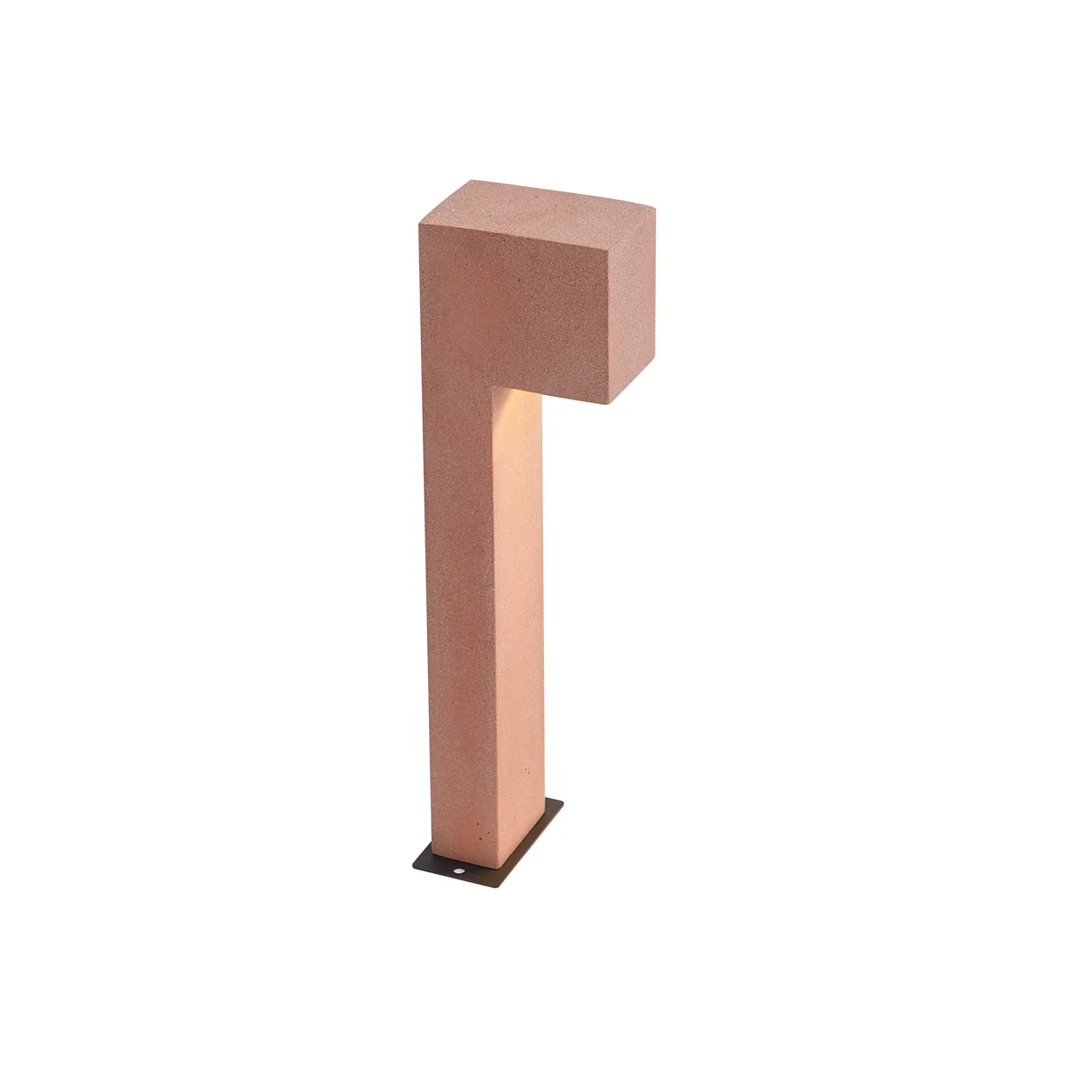 QAZQA Modern buiten paaltje terracotta 65cm IP44 - Pompei - Image 3