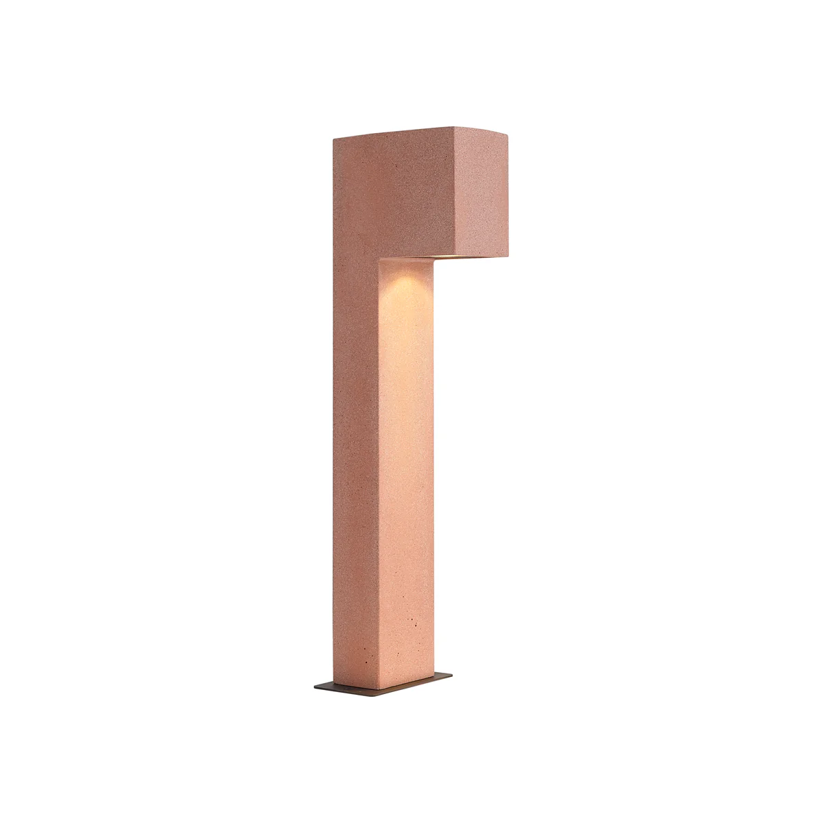 QAZQA Modern buiten paaltje terracotta 65cm IP44 - Pompei - Image 7