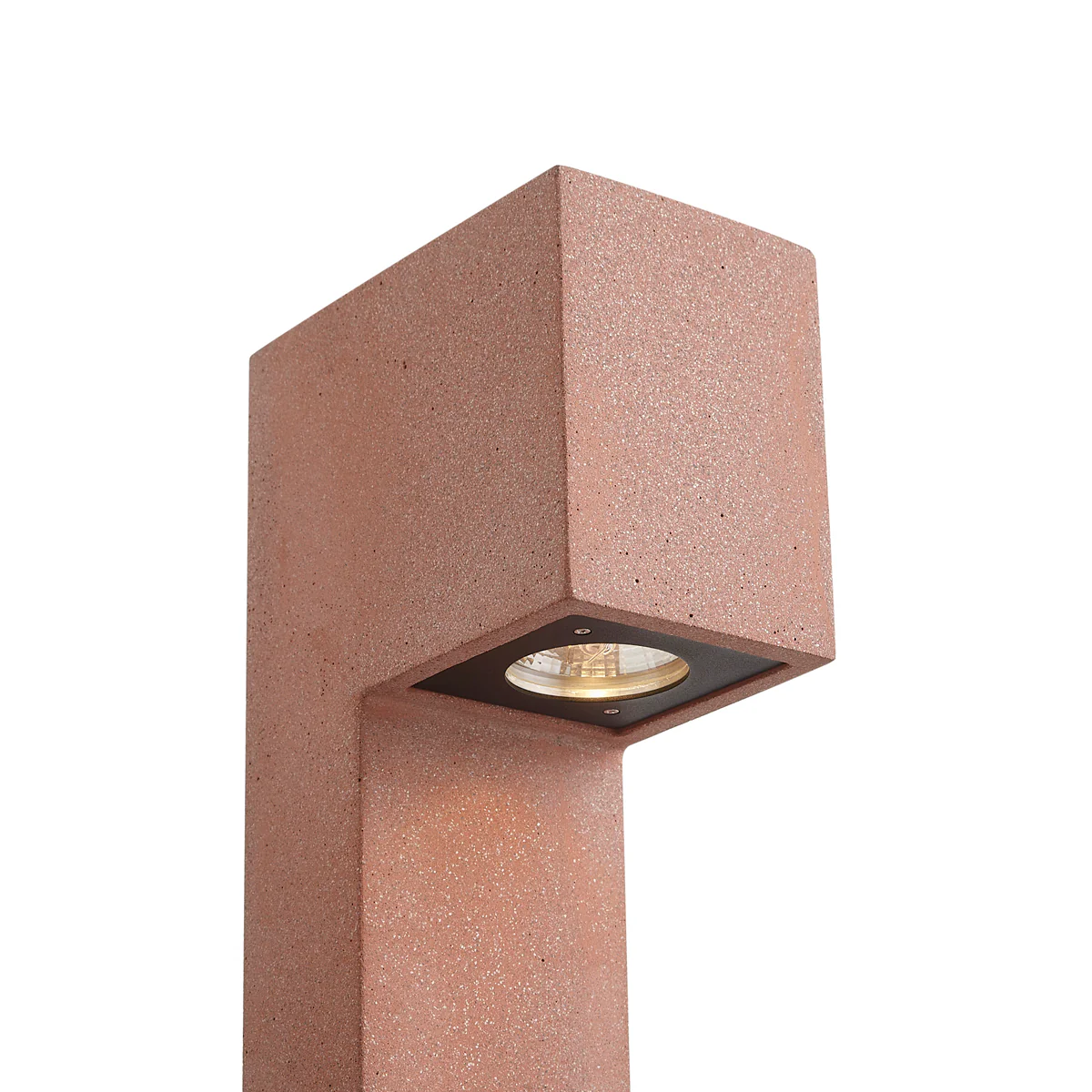 QAZQA Modern buiten paaltje terracotta 65cm IP44 - Pompei - Image 8
