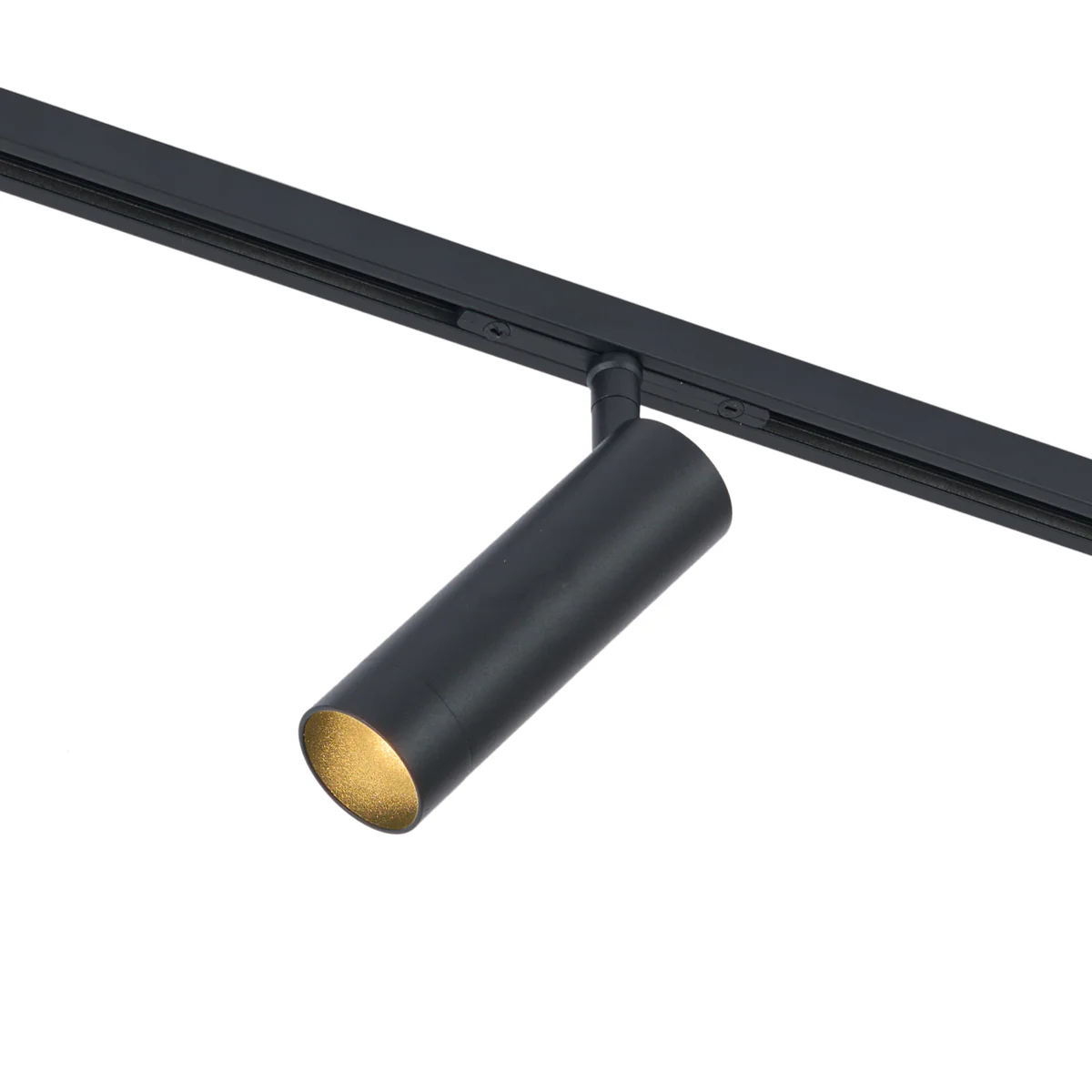 QAZQA Modern railsysteem zwart met 2 spots en 3 hanglampen groen - Image 6