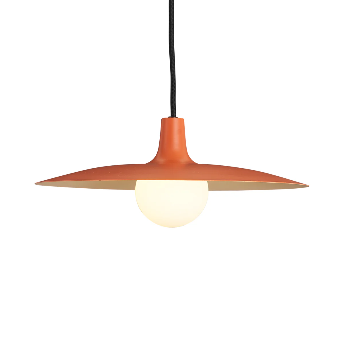 QAZQA Modern railsysteem zwart met 2 spots en 3 hanglampen oranje - Image 5