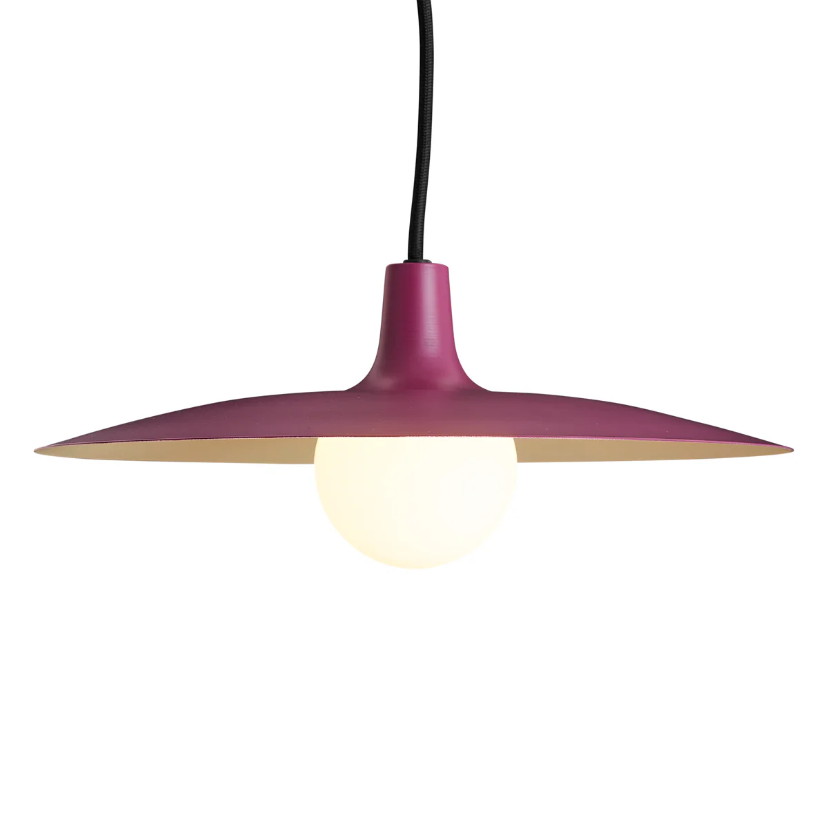 QAZQA Modern railsysteem zwart met 2 spots en 3 hanglampen paars - Image 5